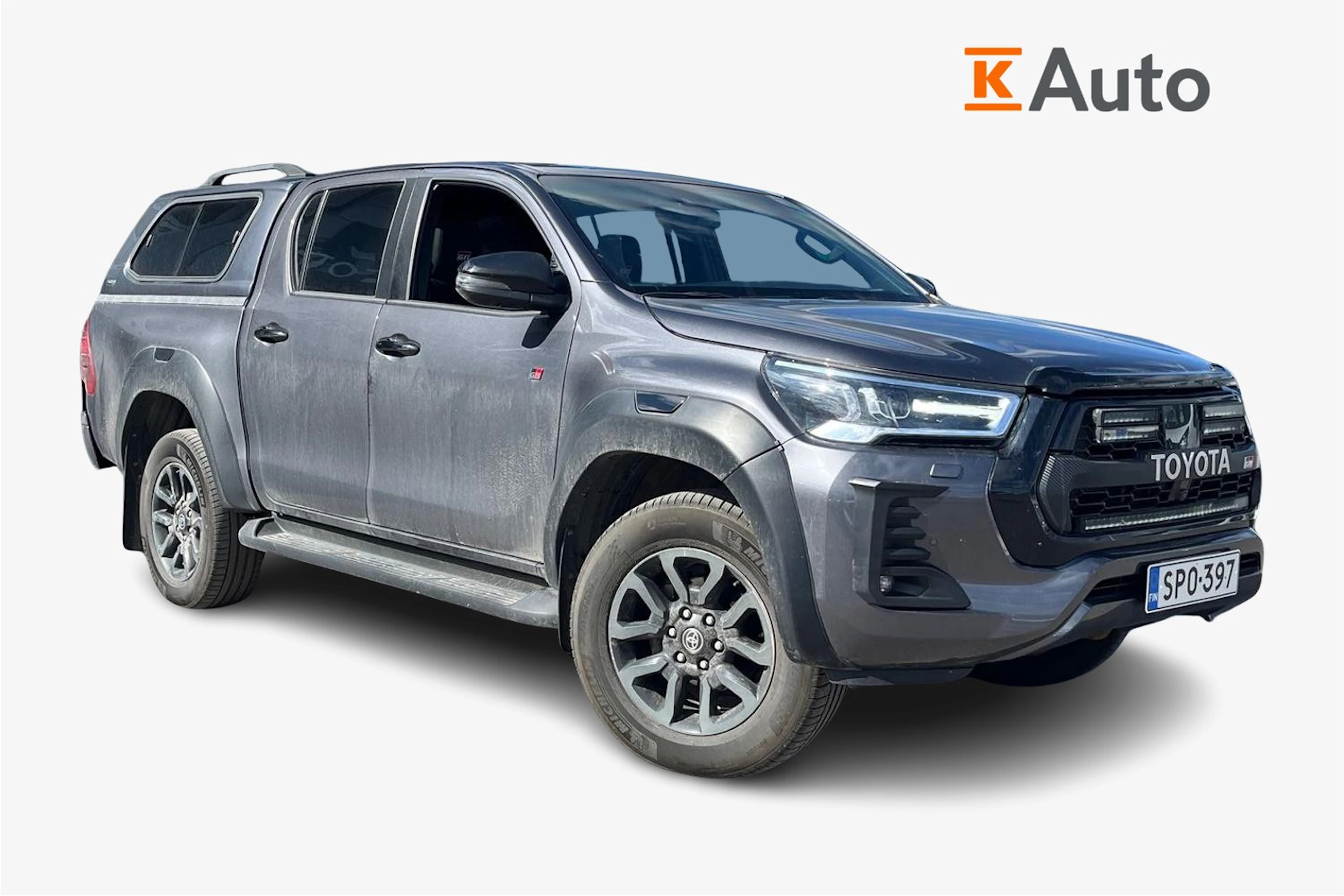 met. harmaa Toyota Hilux 2023 kuva 1.