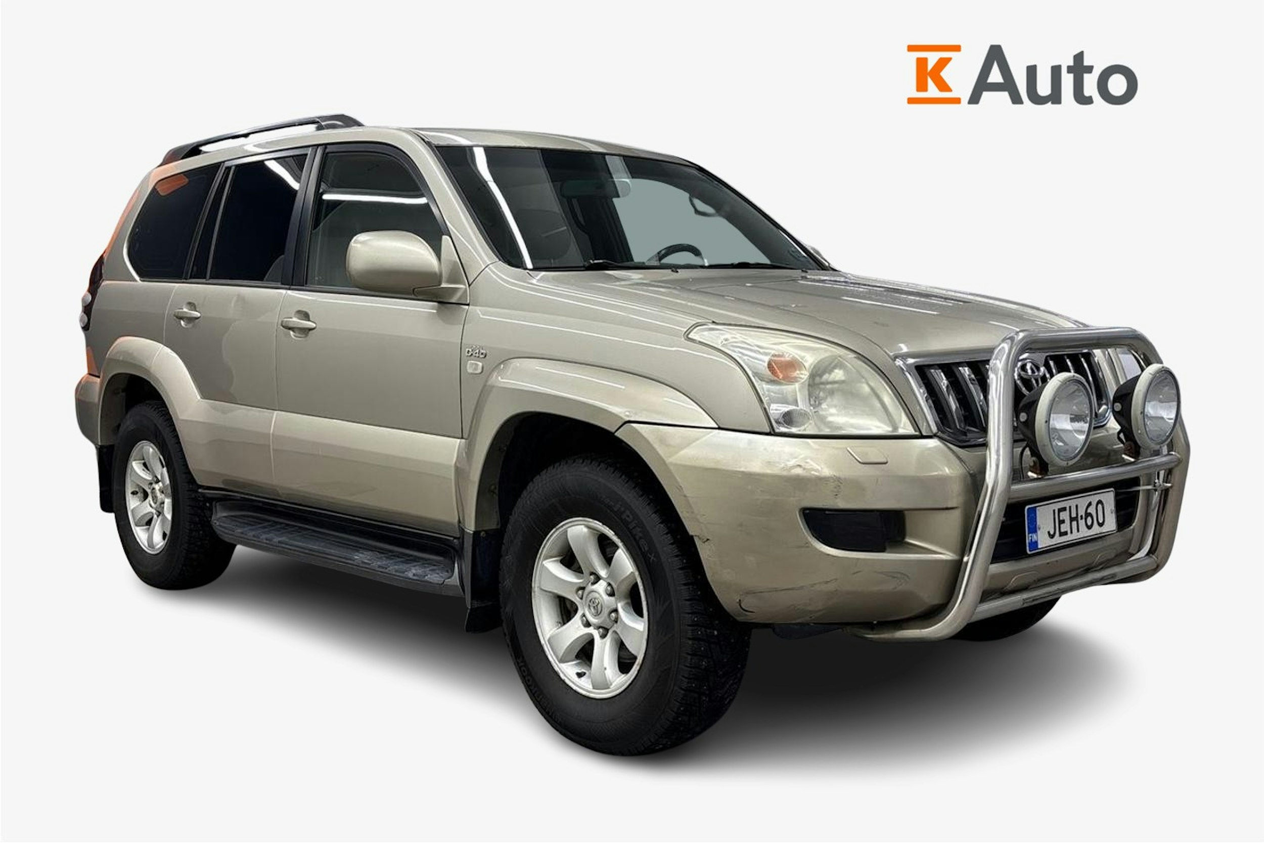 Keltainen Toyota Land Cruiser 2003 kuva 1.