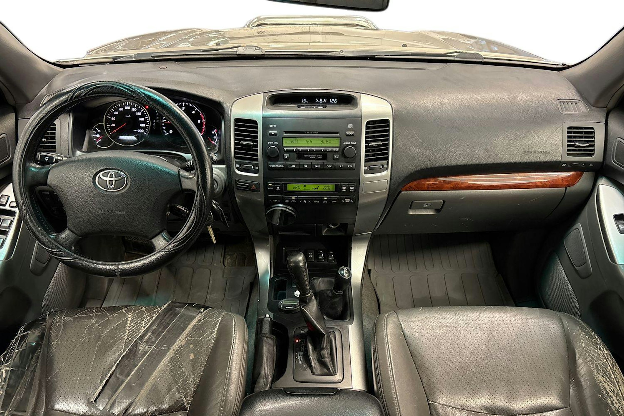 Keltainen Toyota Land Cruiser 2003 kuva 7.