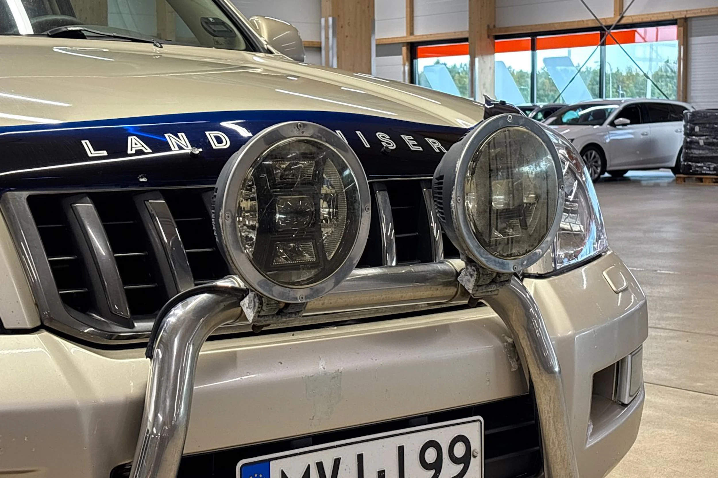 ruskea (beige) Toyota Land Cruiser 2007 kuva 31.