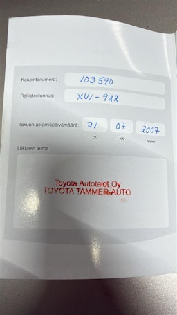 Ruskea (beige) Toyota Land Cruiser 2007 kuva 40.