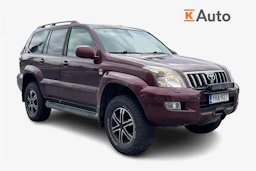 punainen Toyota Land Cruiser 2008 kuva 1.