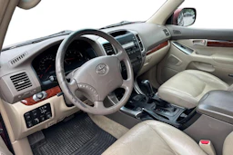 punainen Toyota Land Cruiser 2008 kuva 3.