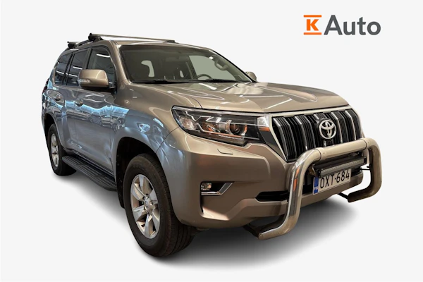 Toyota Land Cruiser 2,8 D-4D Active Automaatti | Suomi-auto | Merkkihuoltohistoria | Webasto | Vetokoukku | Kamera |