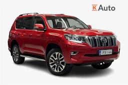 punainen Toyota Land Cruiser 2022 kuva 1.