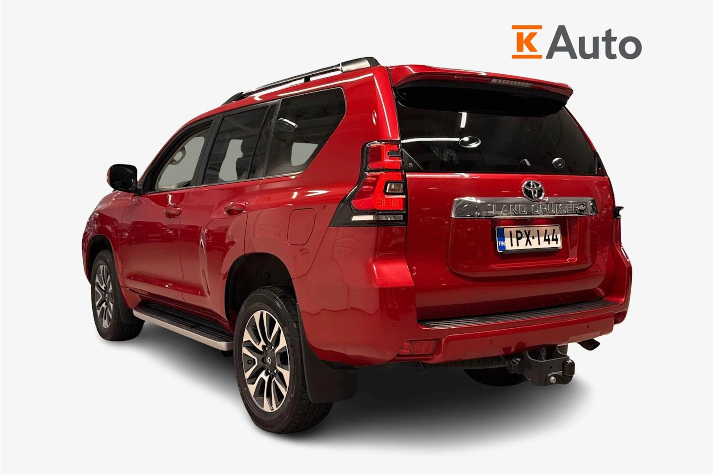 punainen Toyota Land Cruiser 2022 kuva 2.
