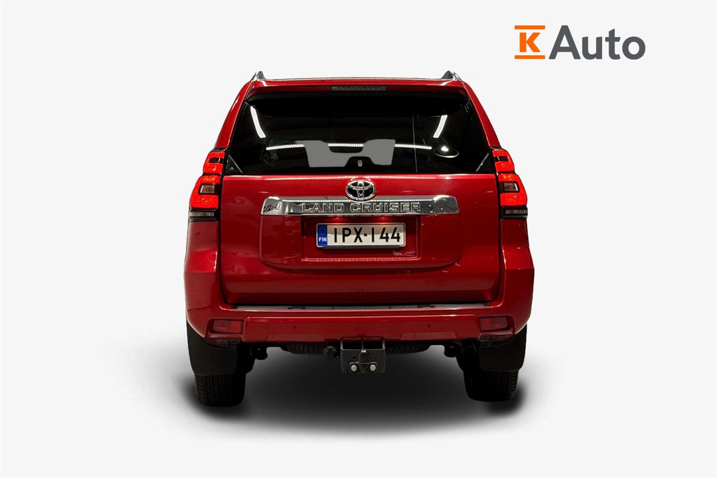 punainen Toyota Land Cruiser 2022 kuva 3.