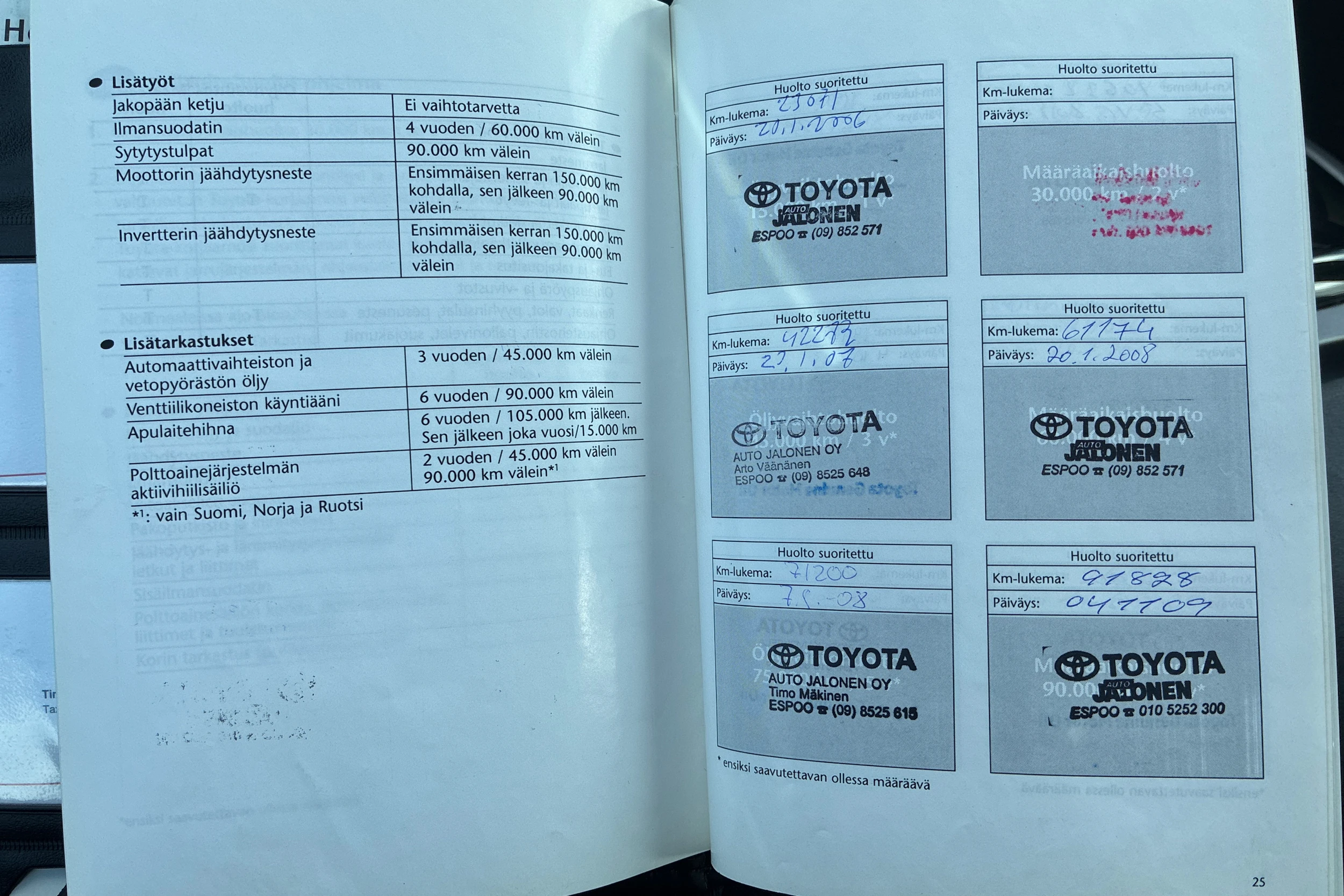 Musta Toyota Prius 2004 kuva 15.