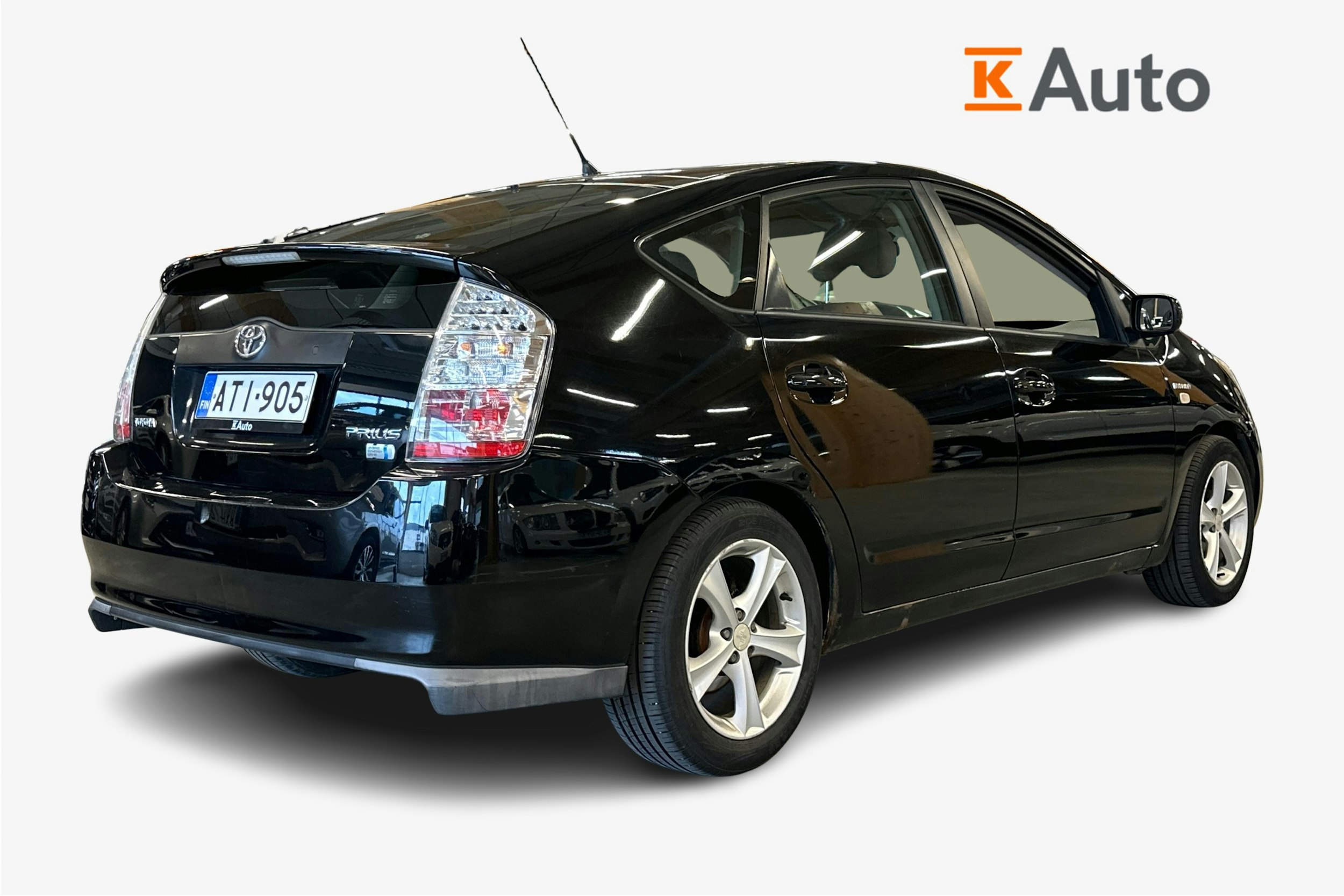 musta Toyota Prius 2008 kuva 2.