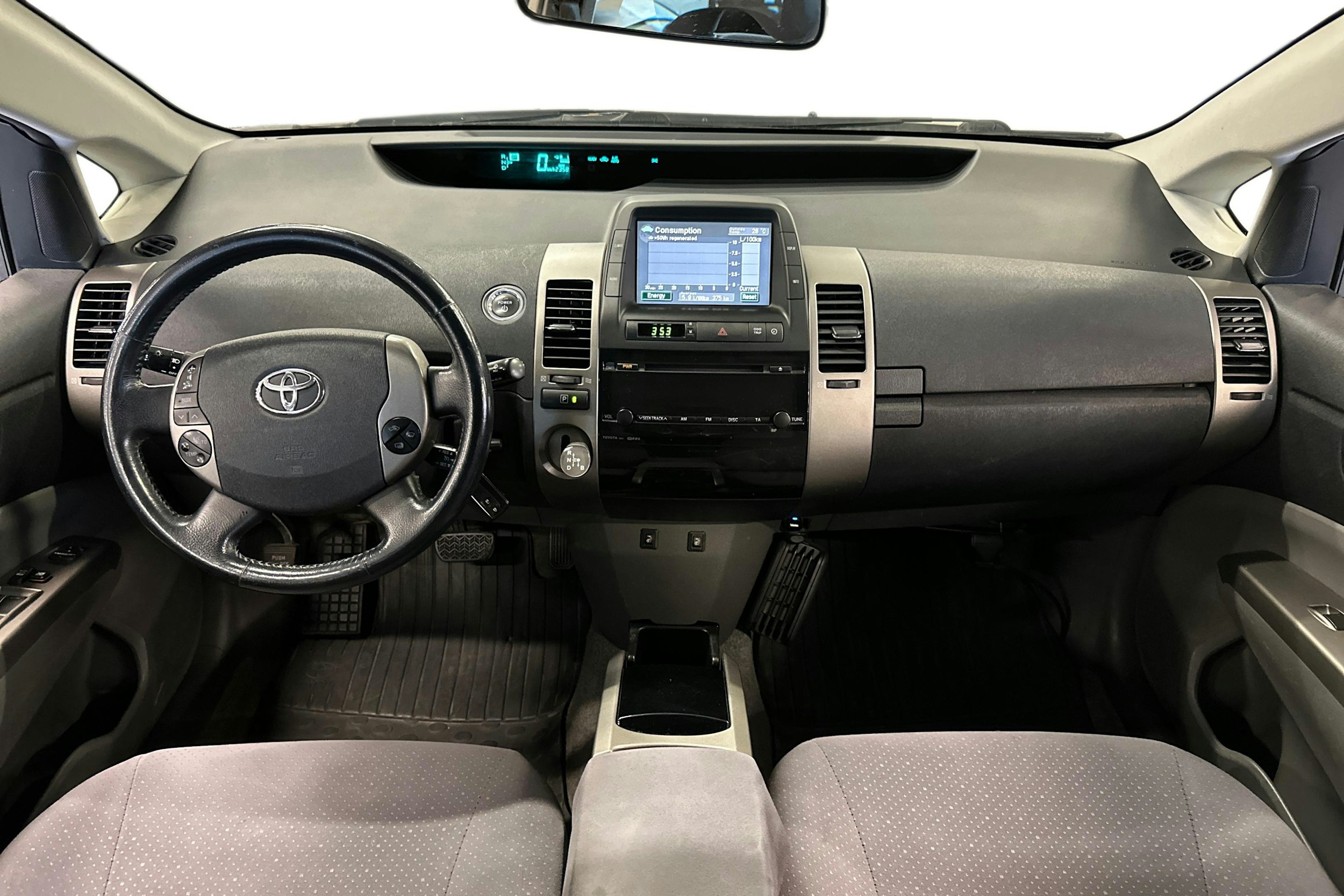 musta Toyota Prius 2008 kuva 9.