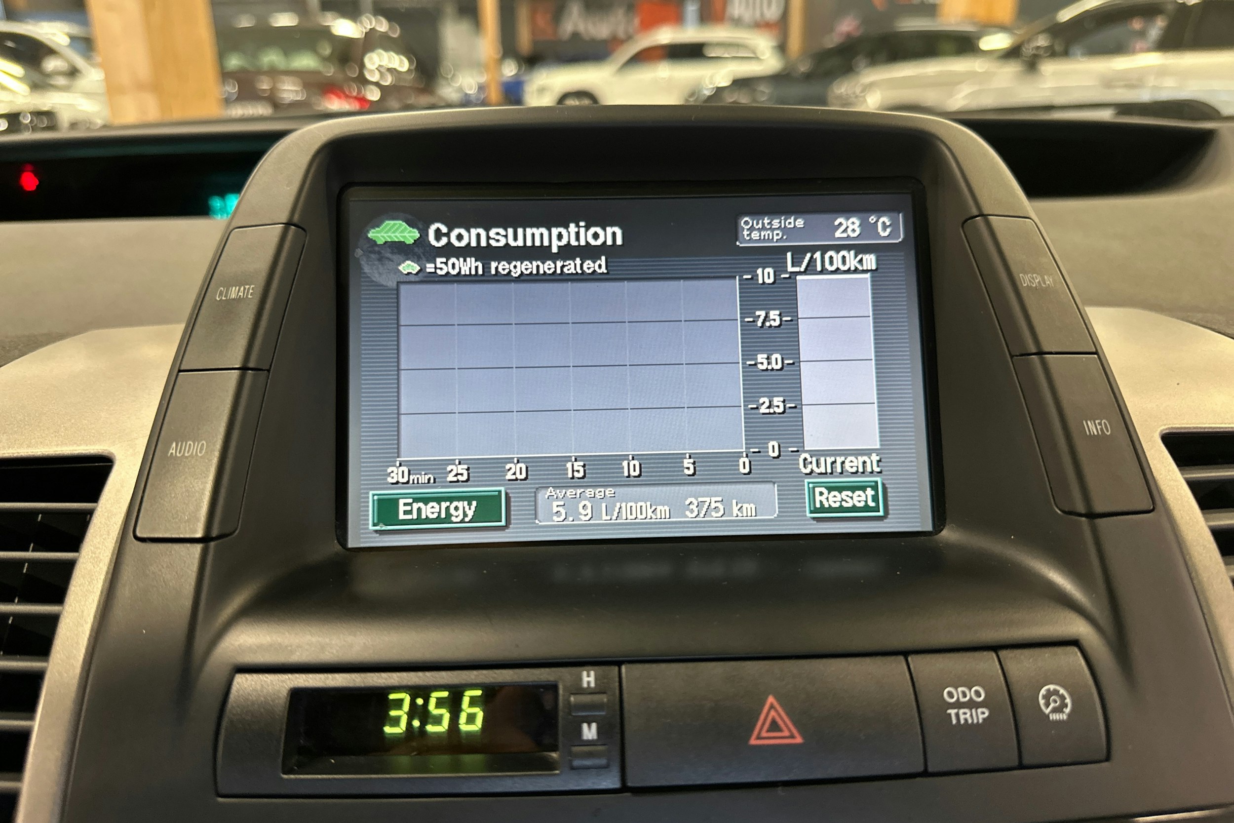 musta Toyota Prius 2008 kuva 16.