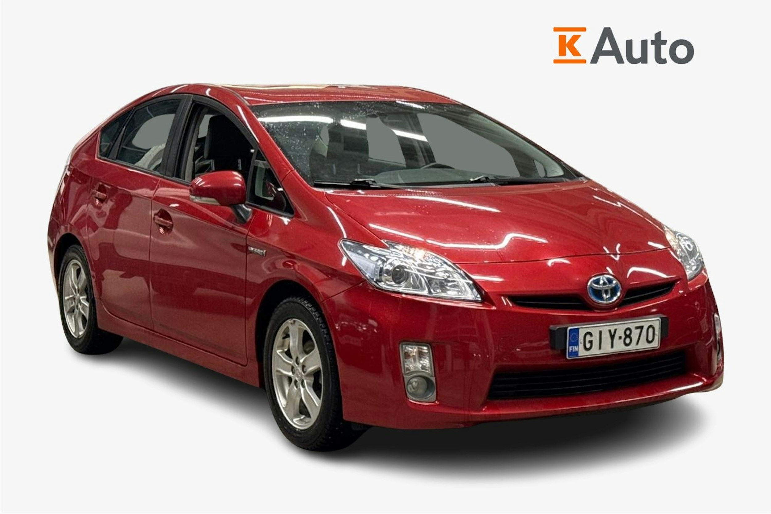 Punainen Toyota Prius 2011 kuva 1.
