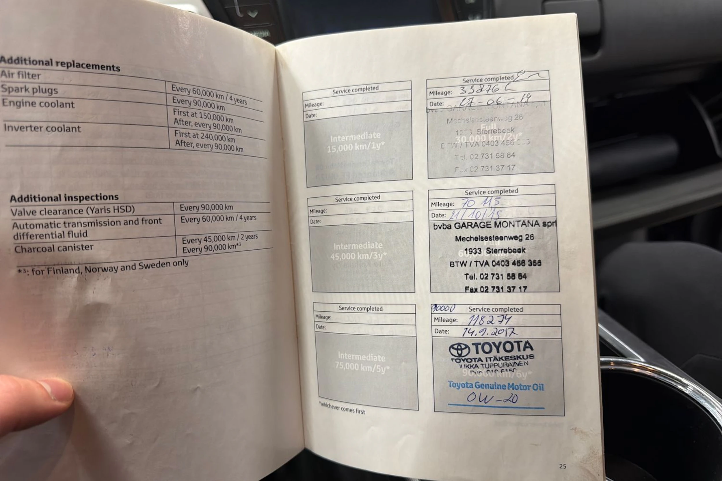 Harmaa Toyota Prius+ 2013 kuva 14.