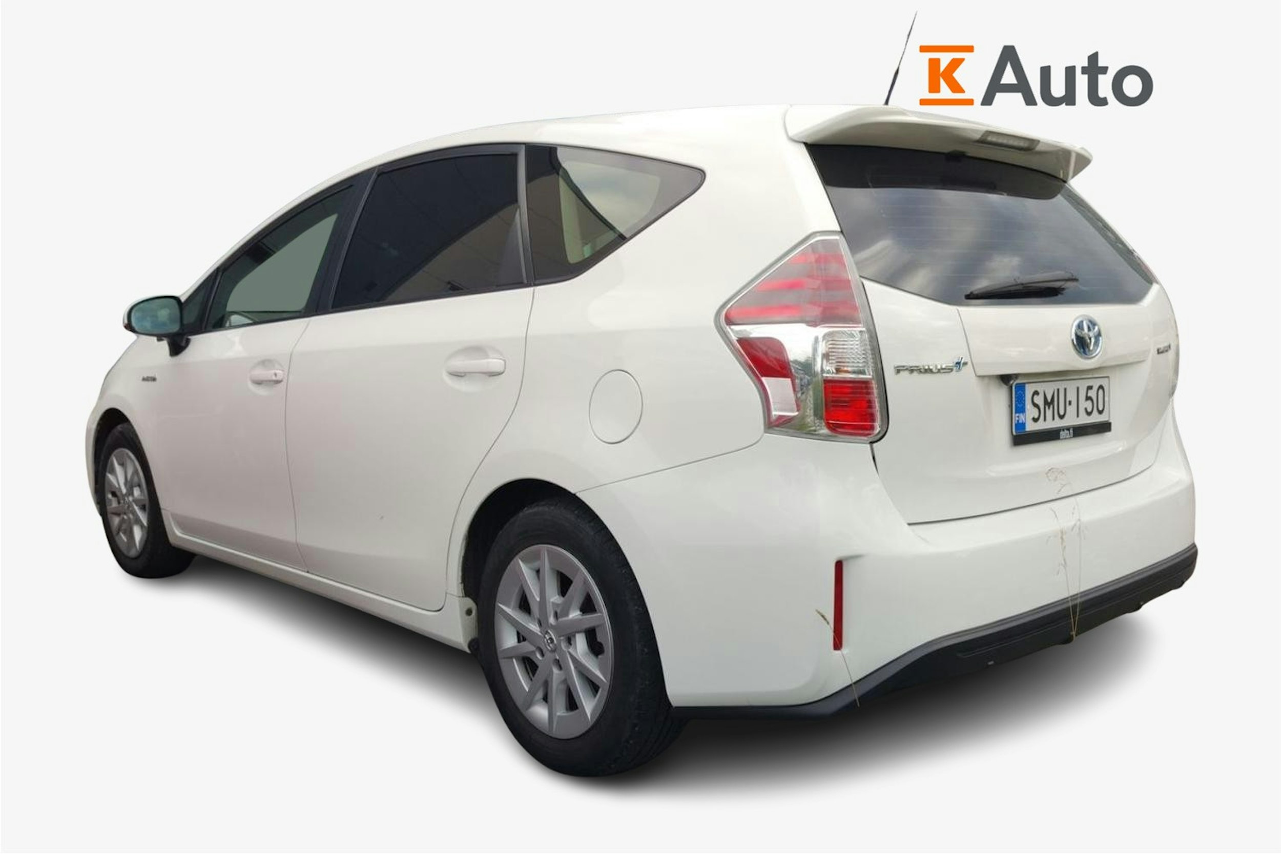 valkoinen Toyota Prius+ 2018 kuva 2.