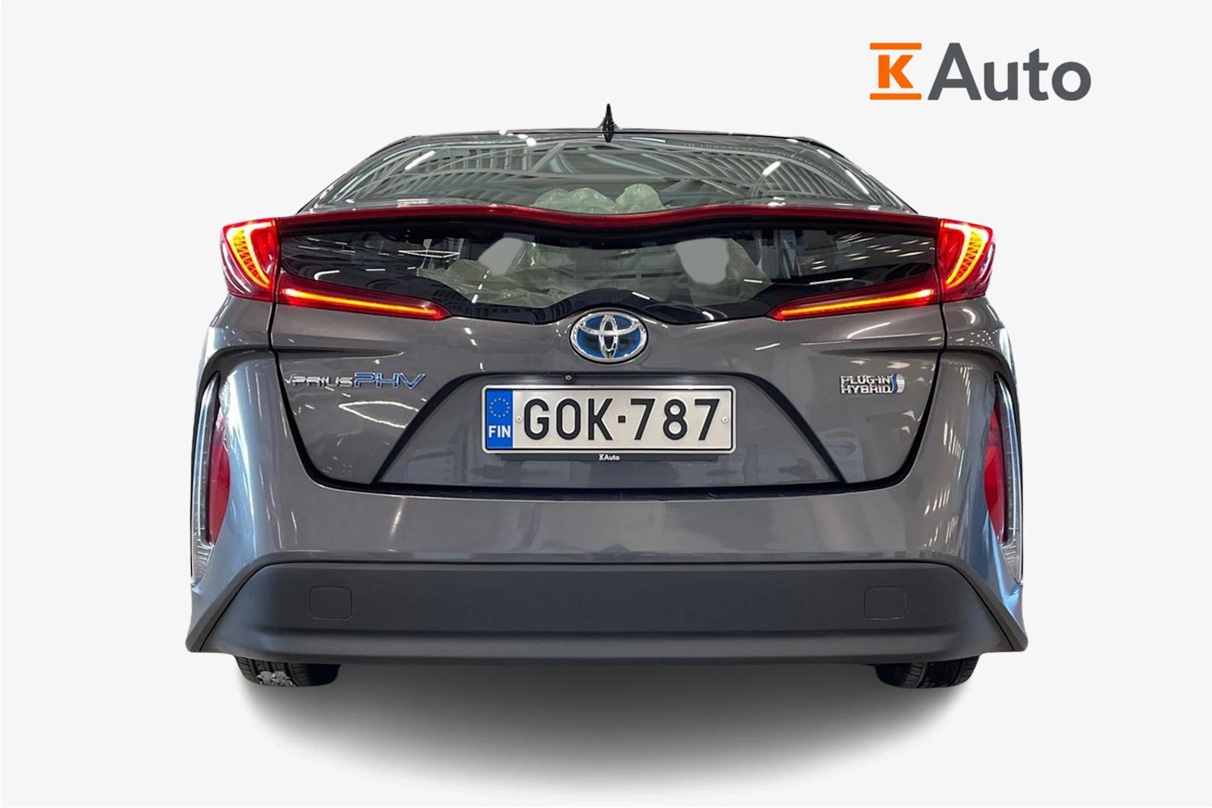 harmaa Toyota Prius PHEV 2017 kuva 4.
