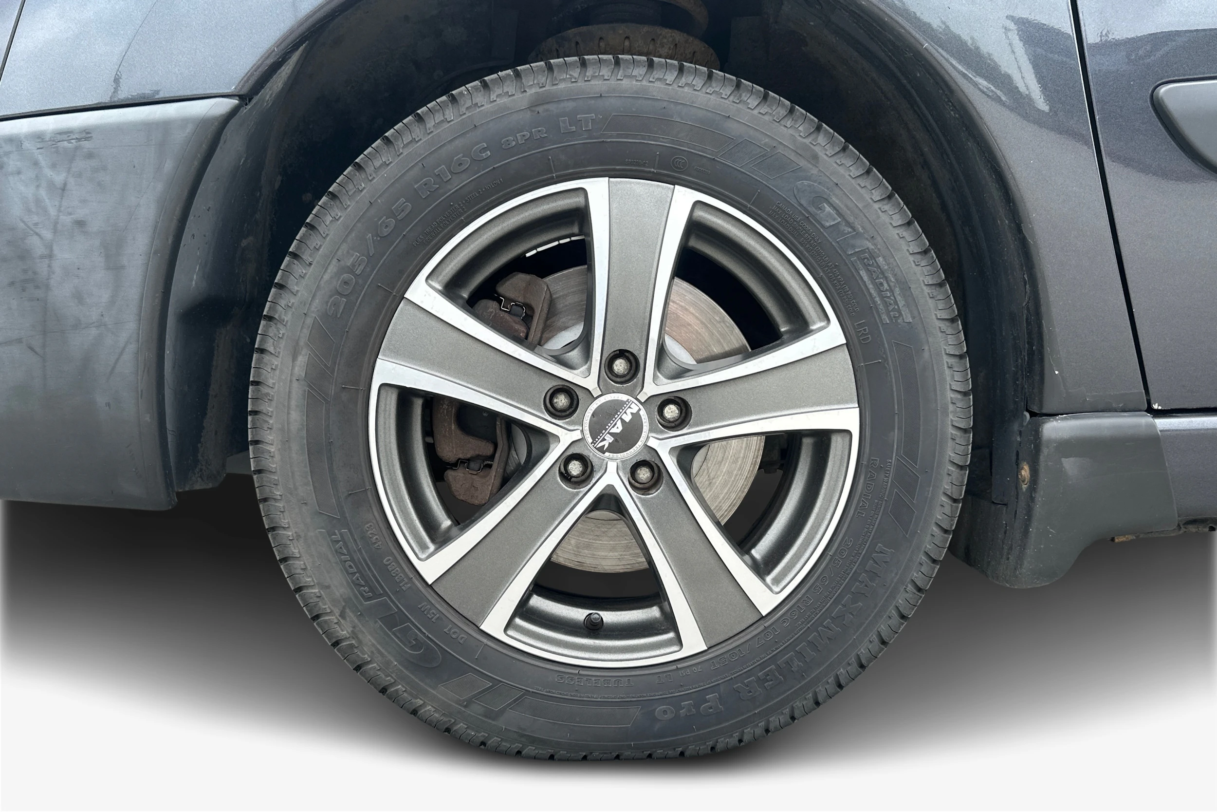 harmaa Toyota Proace 2013 kuva 9.