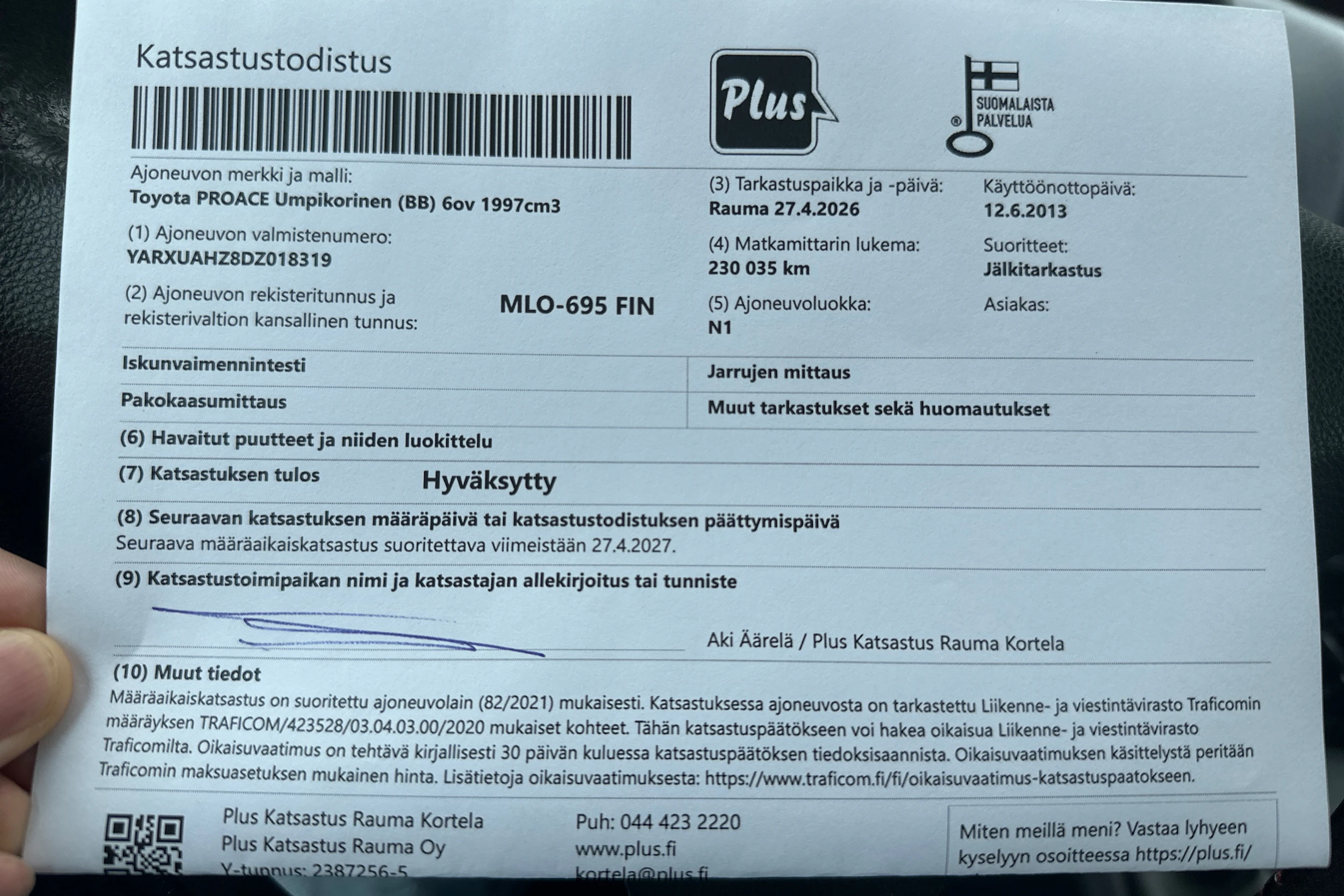 harmaa Toyota Proace 2013 kuva 22.