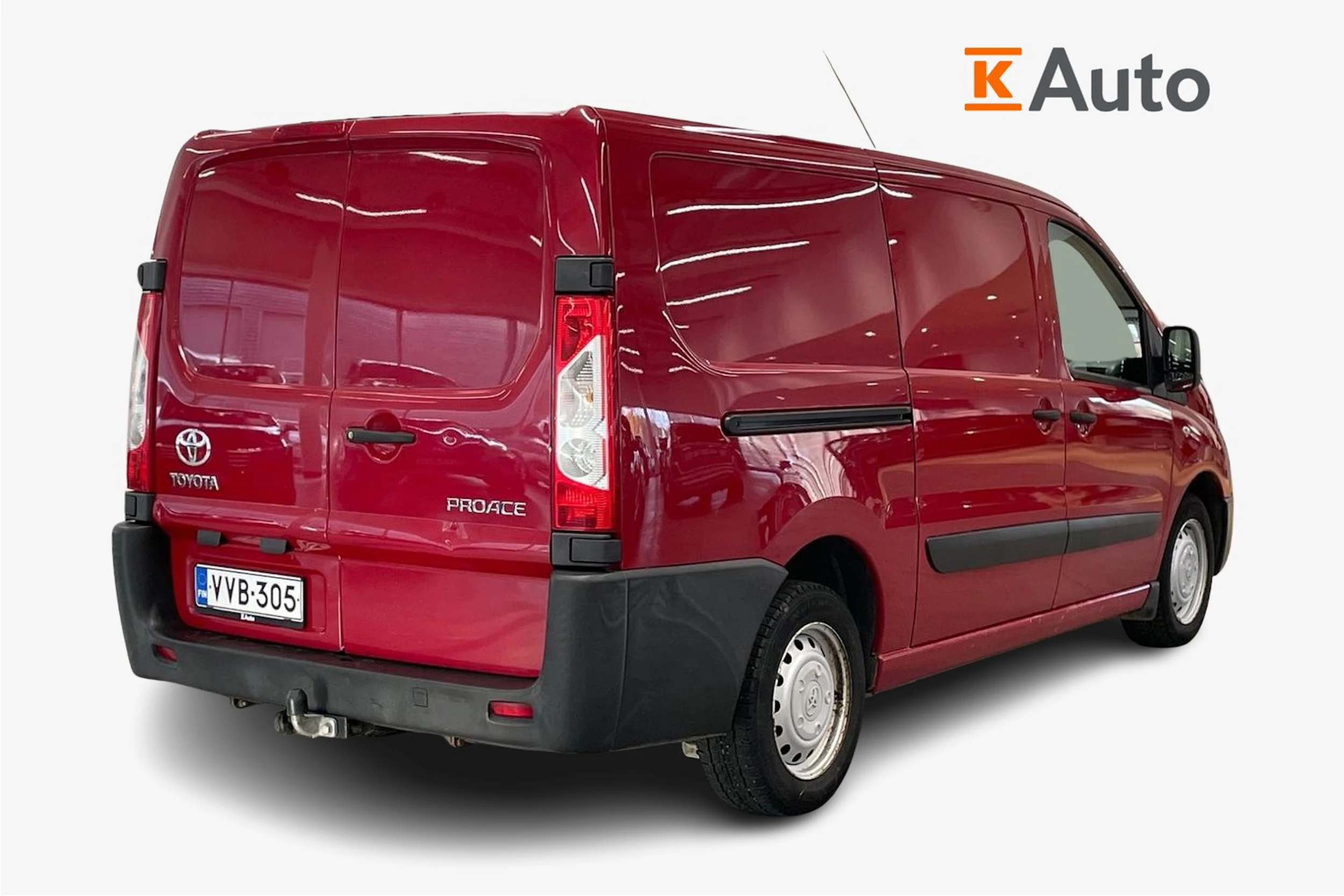 punainen Toyota Proace 2014 kuva 3.