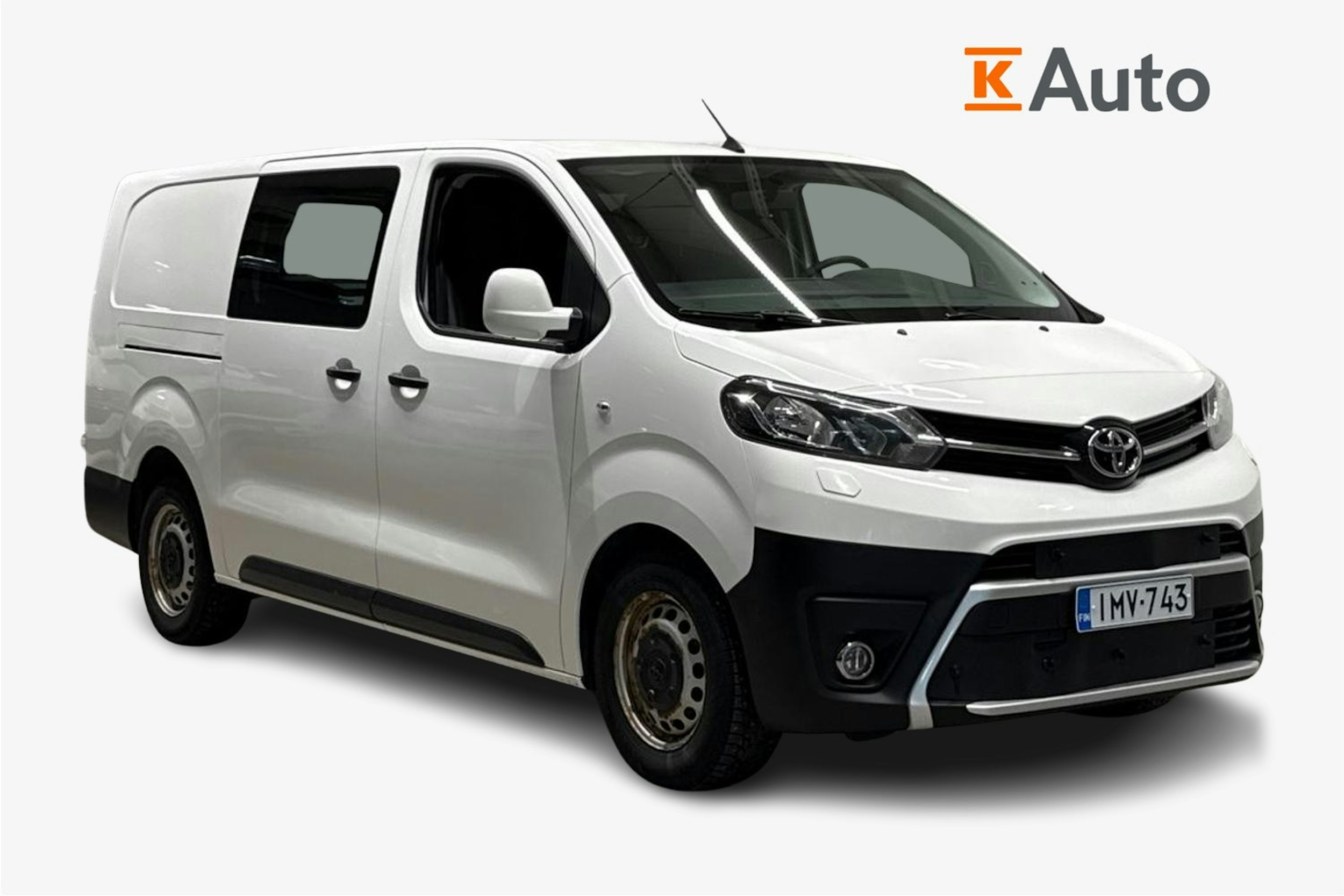 Valkoinen Toyota Proace 2018 kuva 1.
