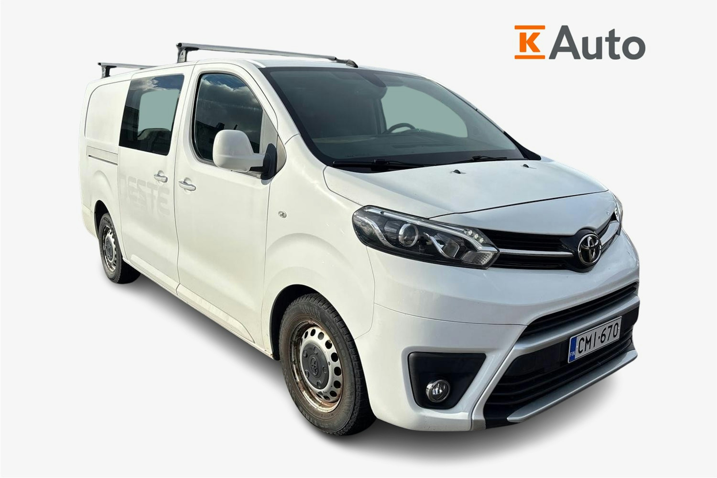 Valkoinen Toyota Proace 2019 kuva 1.