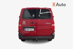 punainen Toyota Proace 2022 kuva 4.