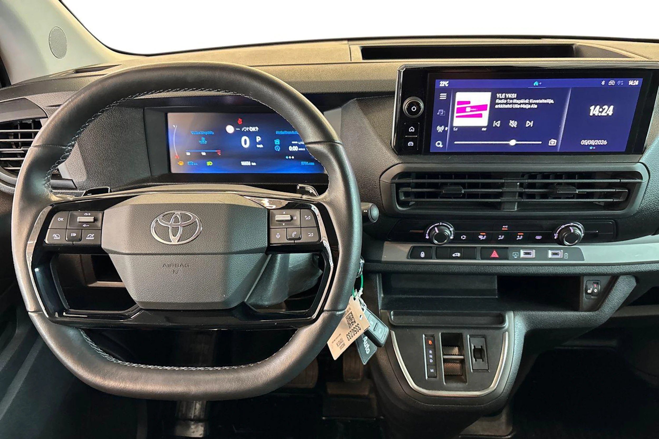 Harmaa Toyota Proace 2025 kuva 9.
