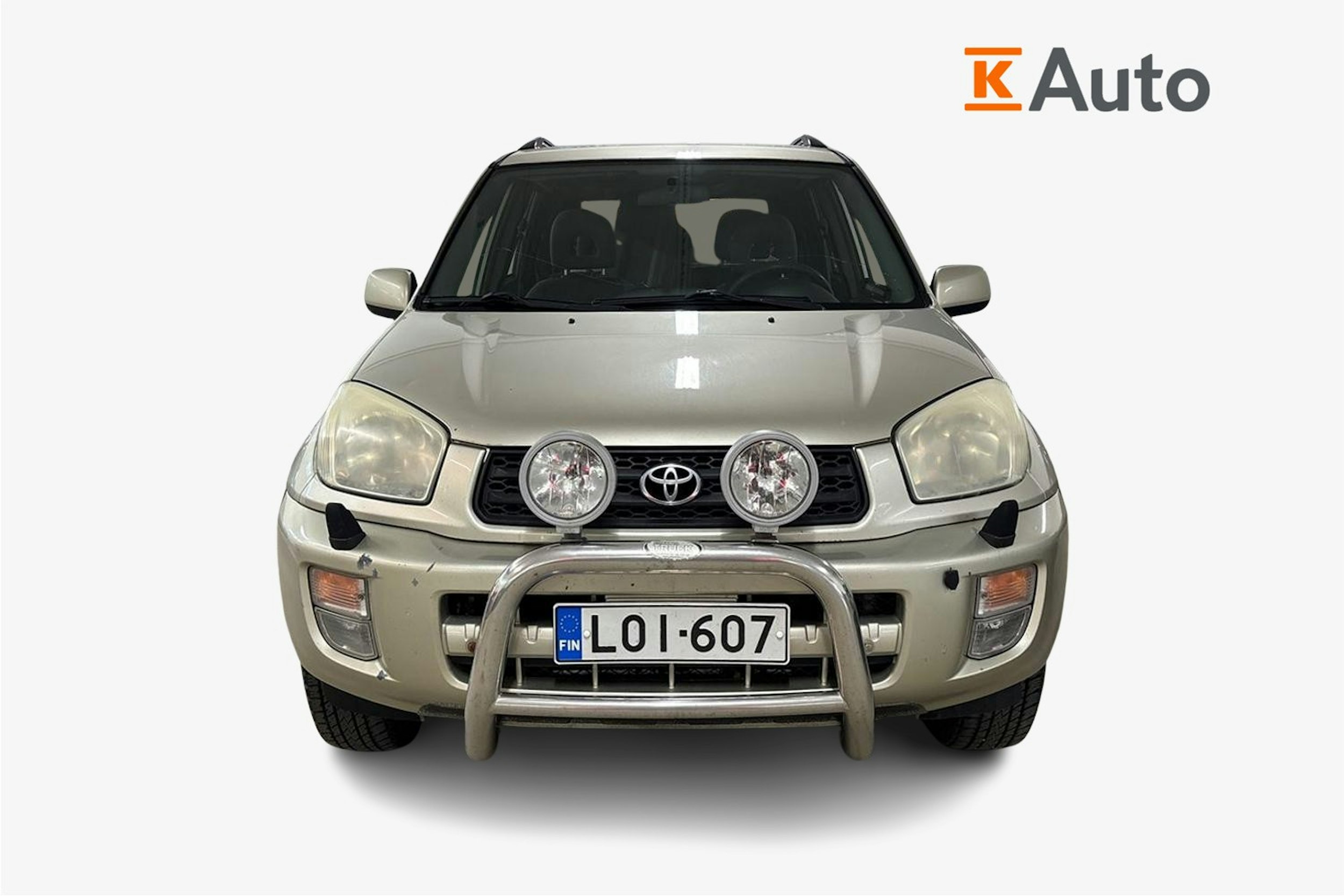 ruskea (beige) Toyota RAV4 2002 kuva 5.