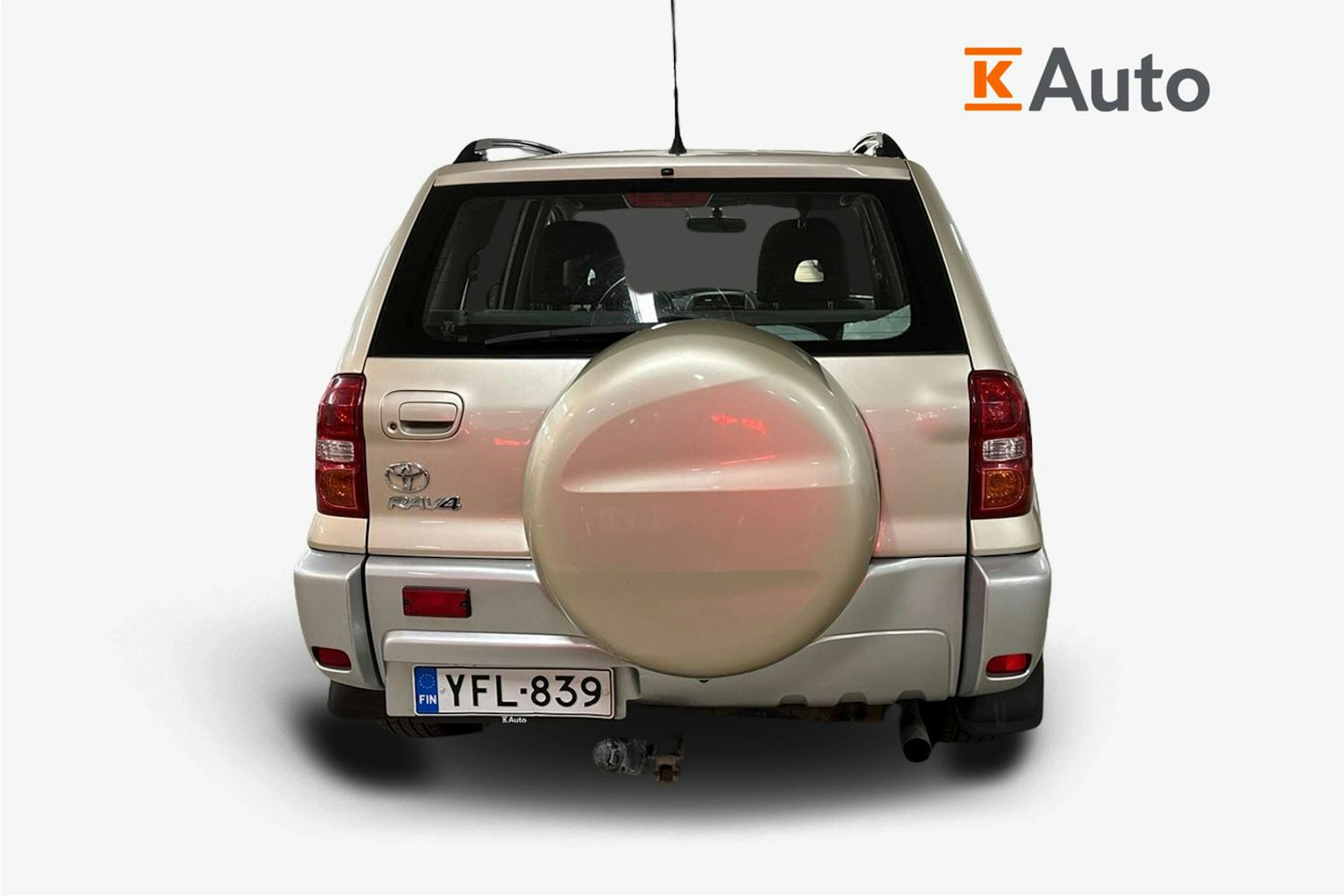 ruskea (beige) Toyota RAV4 2004 kuva 3.
