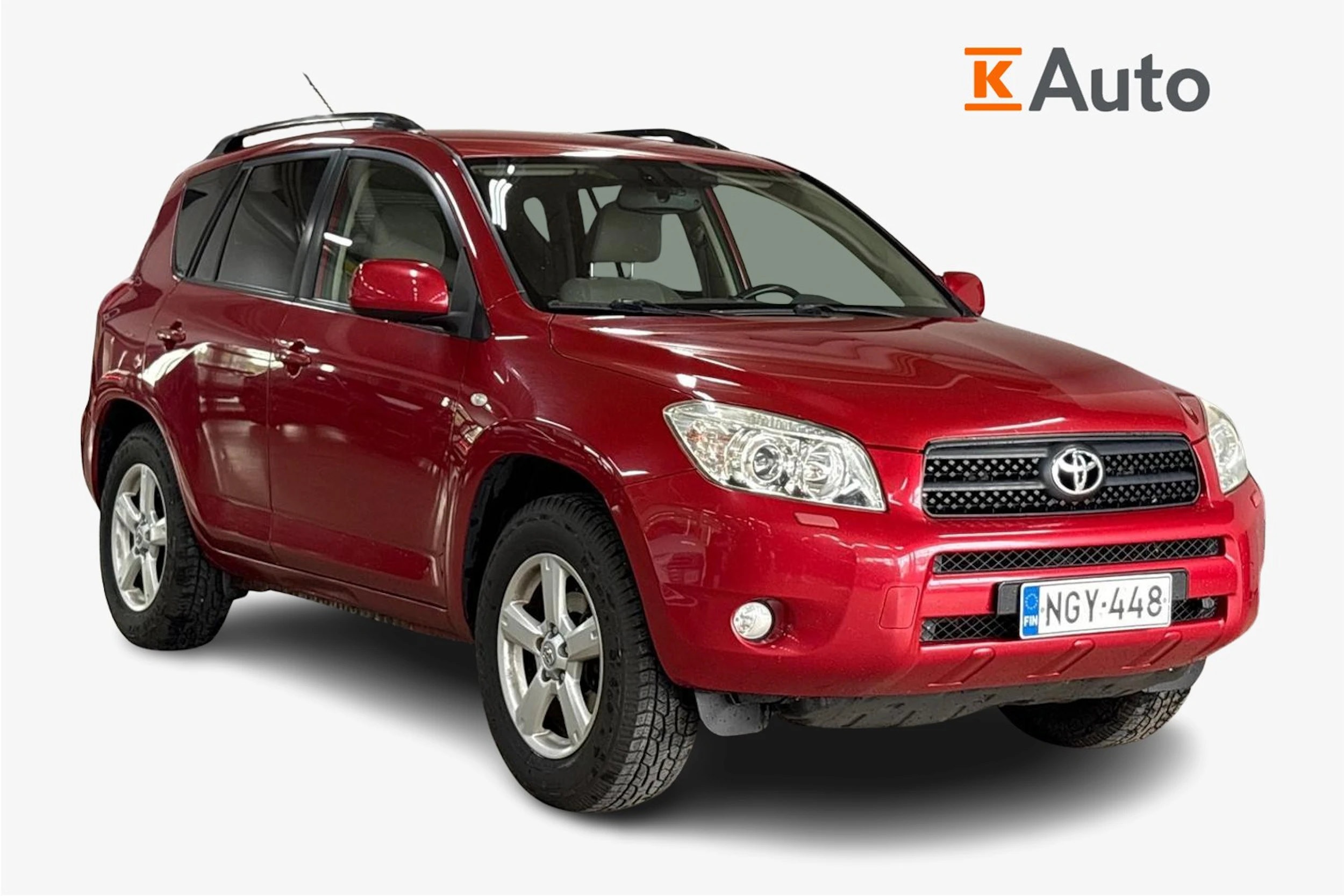 punainen Toyota RAV4 2006 kuva 1.