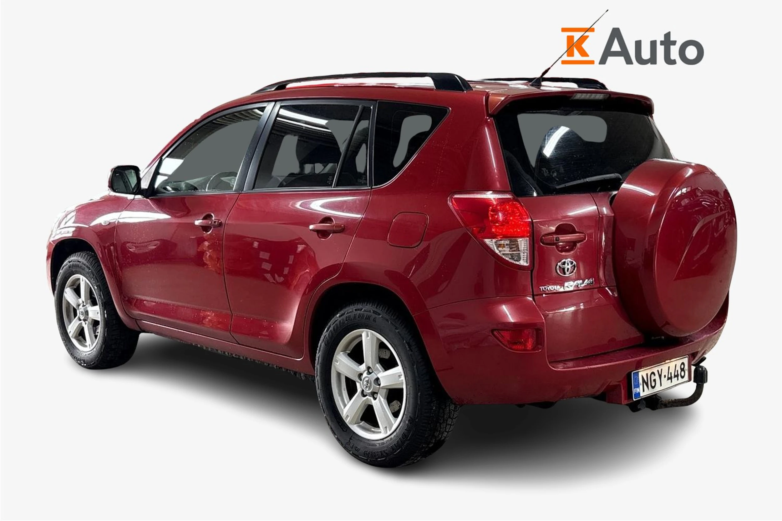 punainen Toyota RAV4 2006 kuva 2.