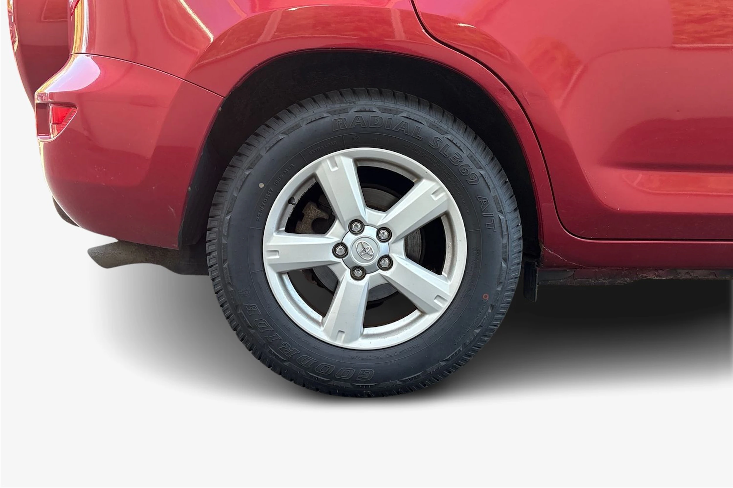 Punainen Toyota RAV4 2006 kuva 9.
