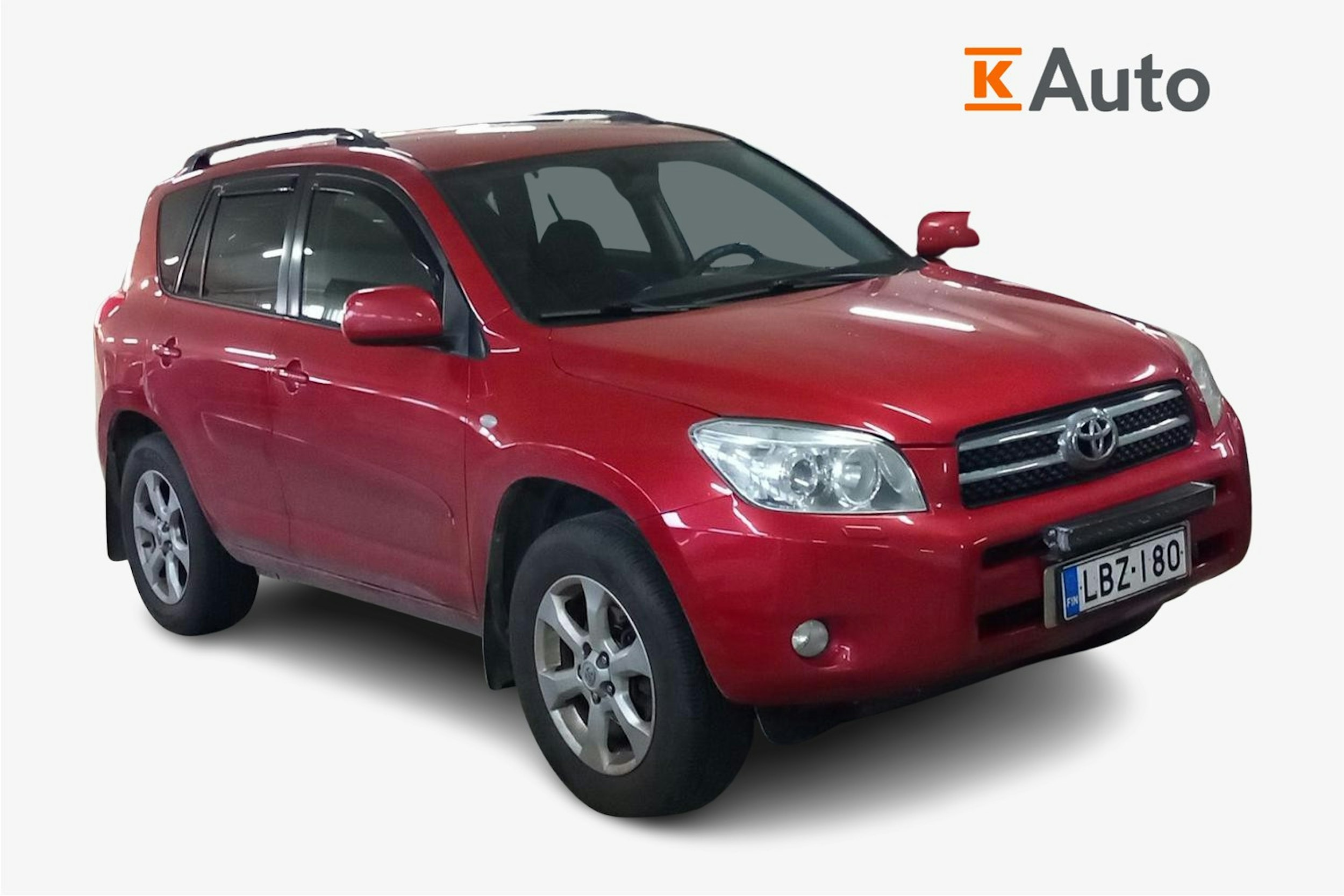 punainen Toyota RAV4 2008 kuva 1.