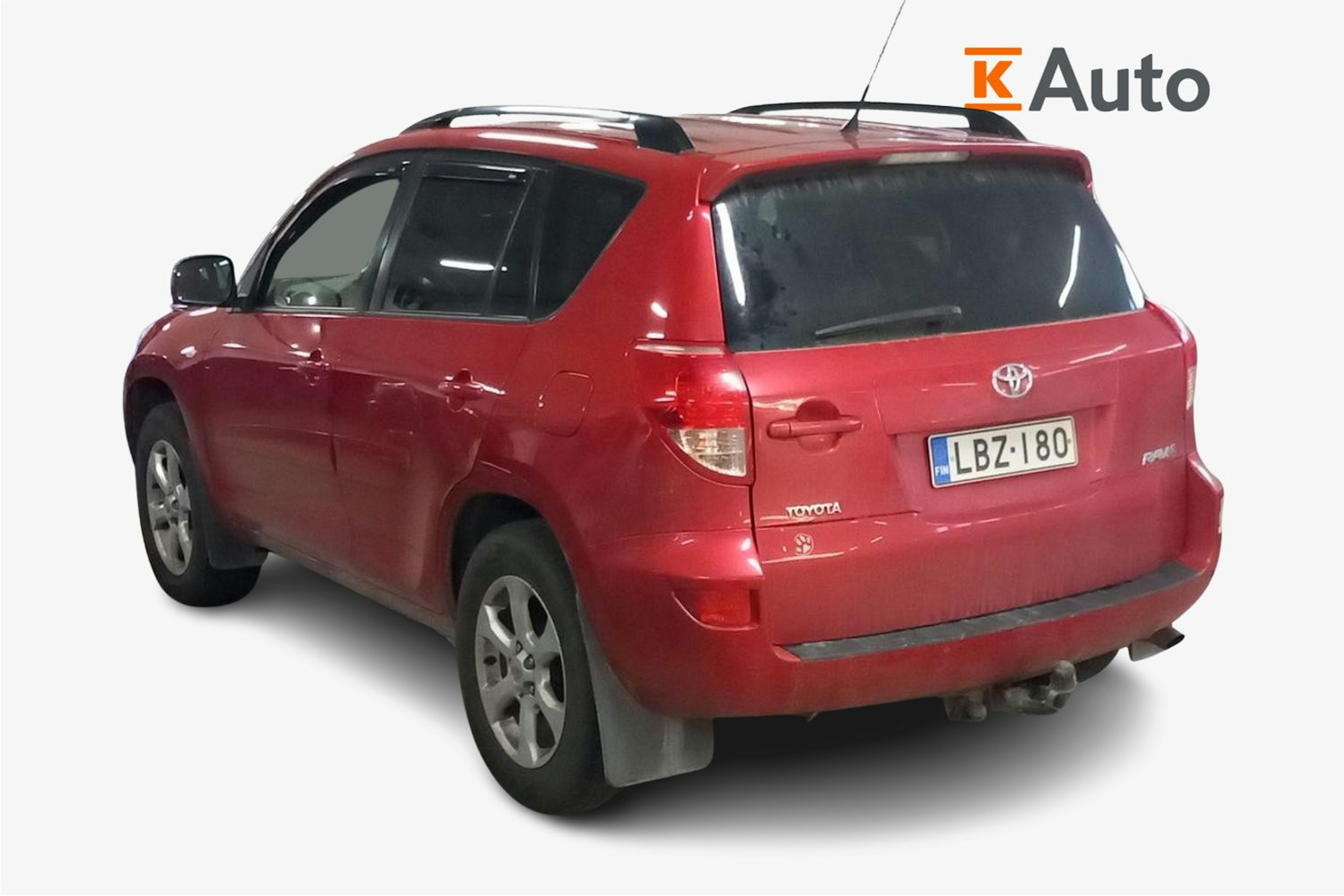 punainen Toyota RAV4 2008 kuva 2.