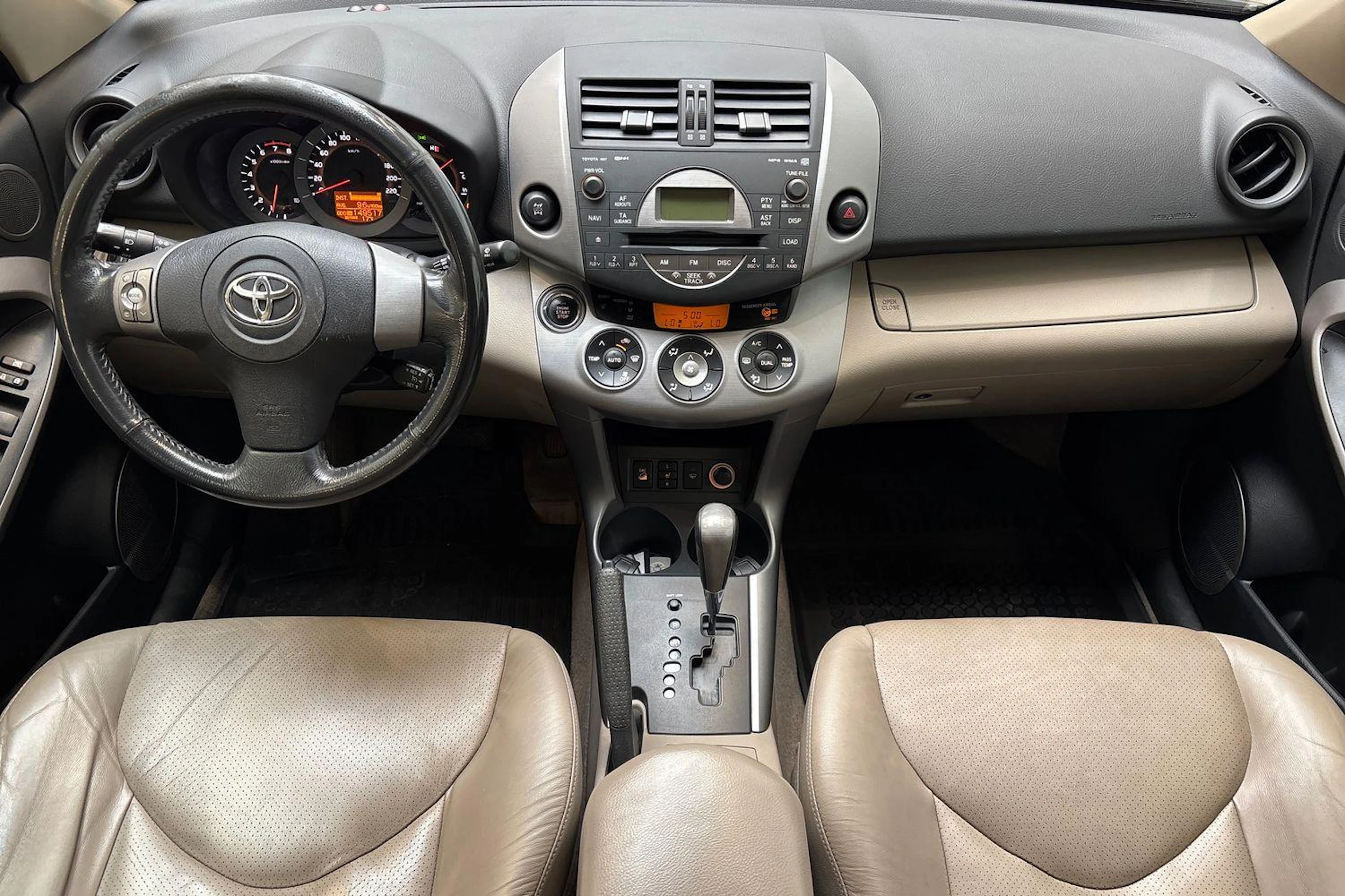 ruskea (beige) Toyota RAV4 2008 kuva 9.