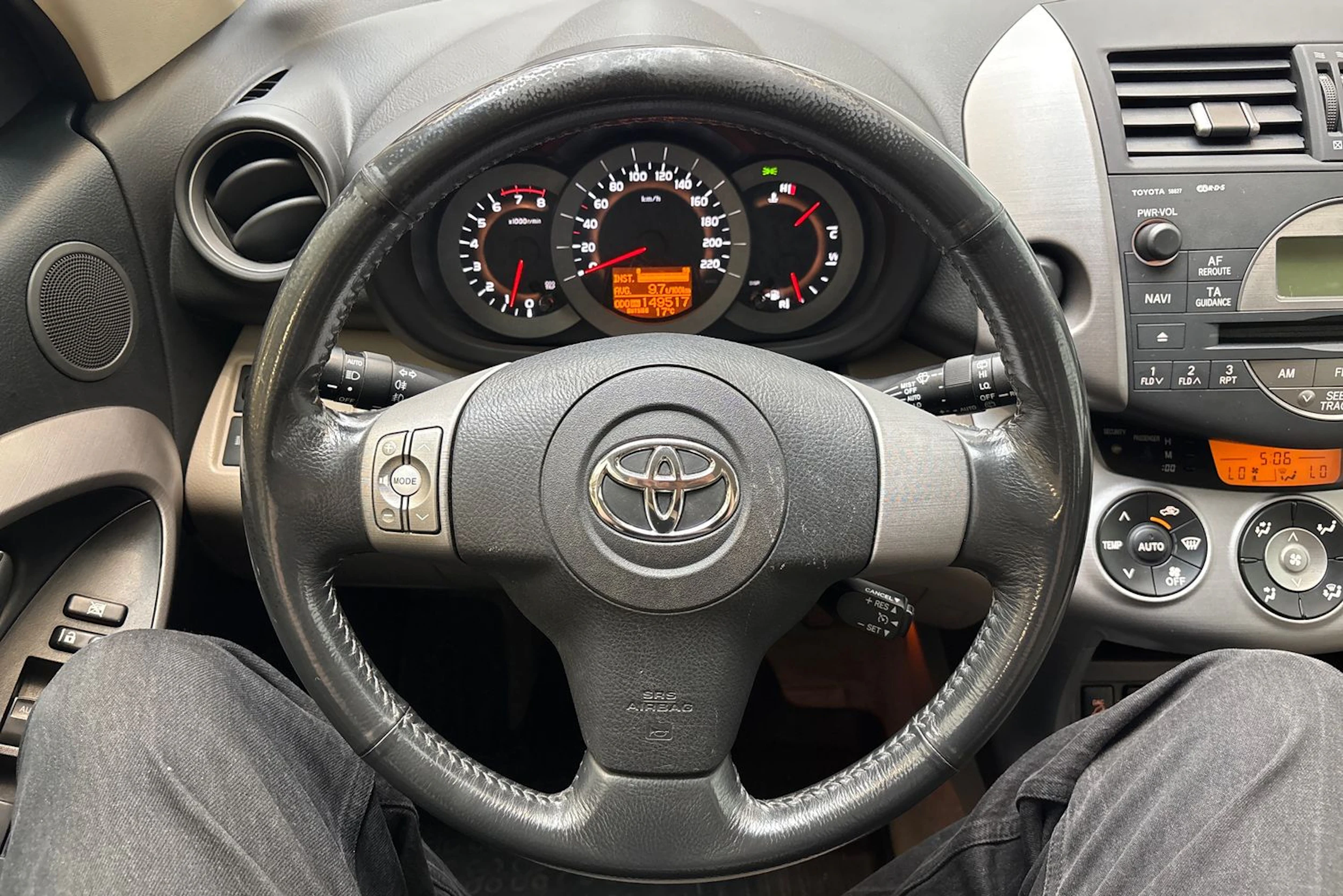 ruskea (beige) Toyota RAV4 2008 kuva 20.