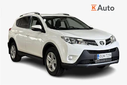 Valkoinen Toyota RAV4 2014 kuva 1.