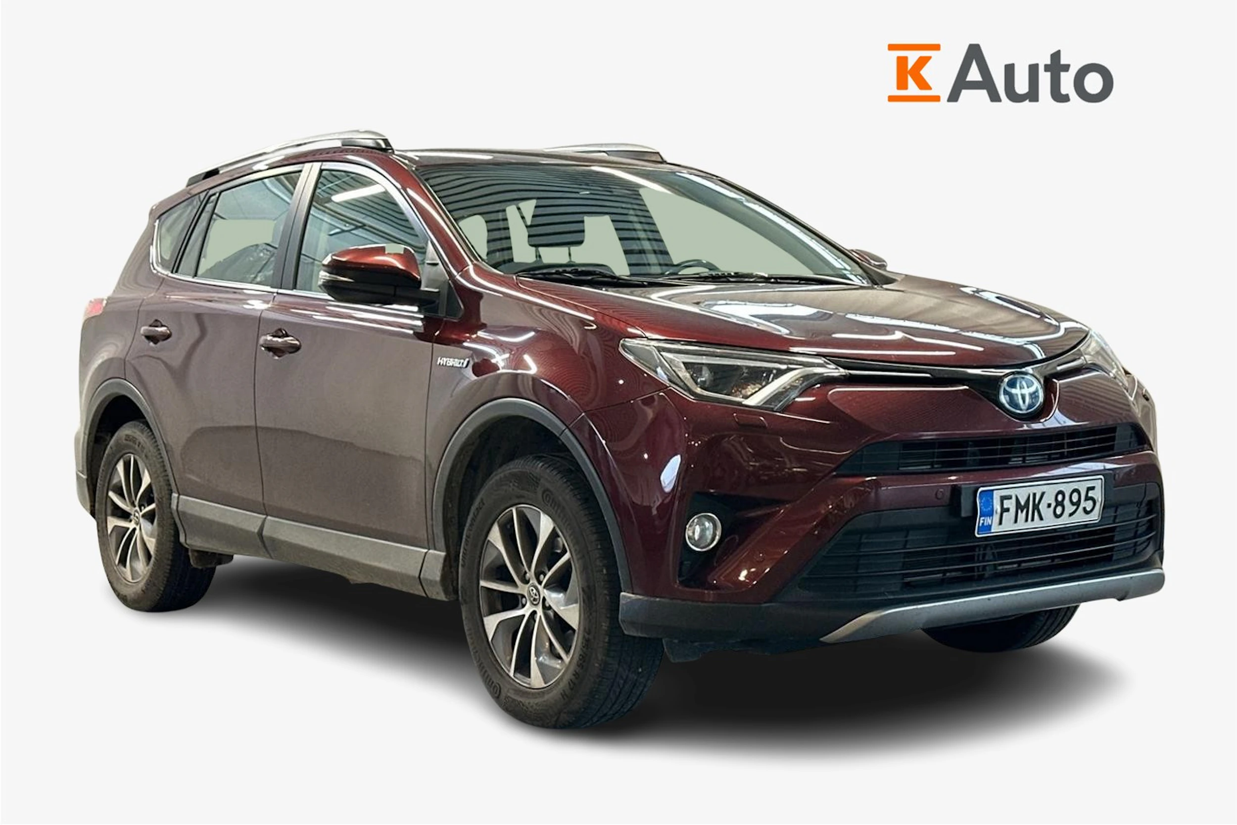punainen Toyota RAV4 2017 kuva 1.