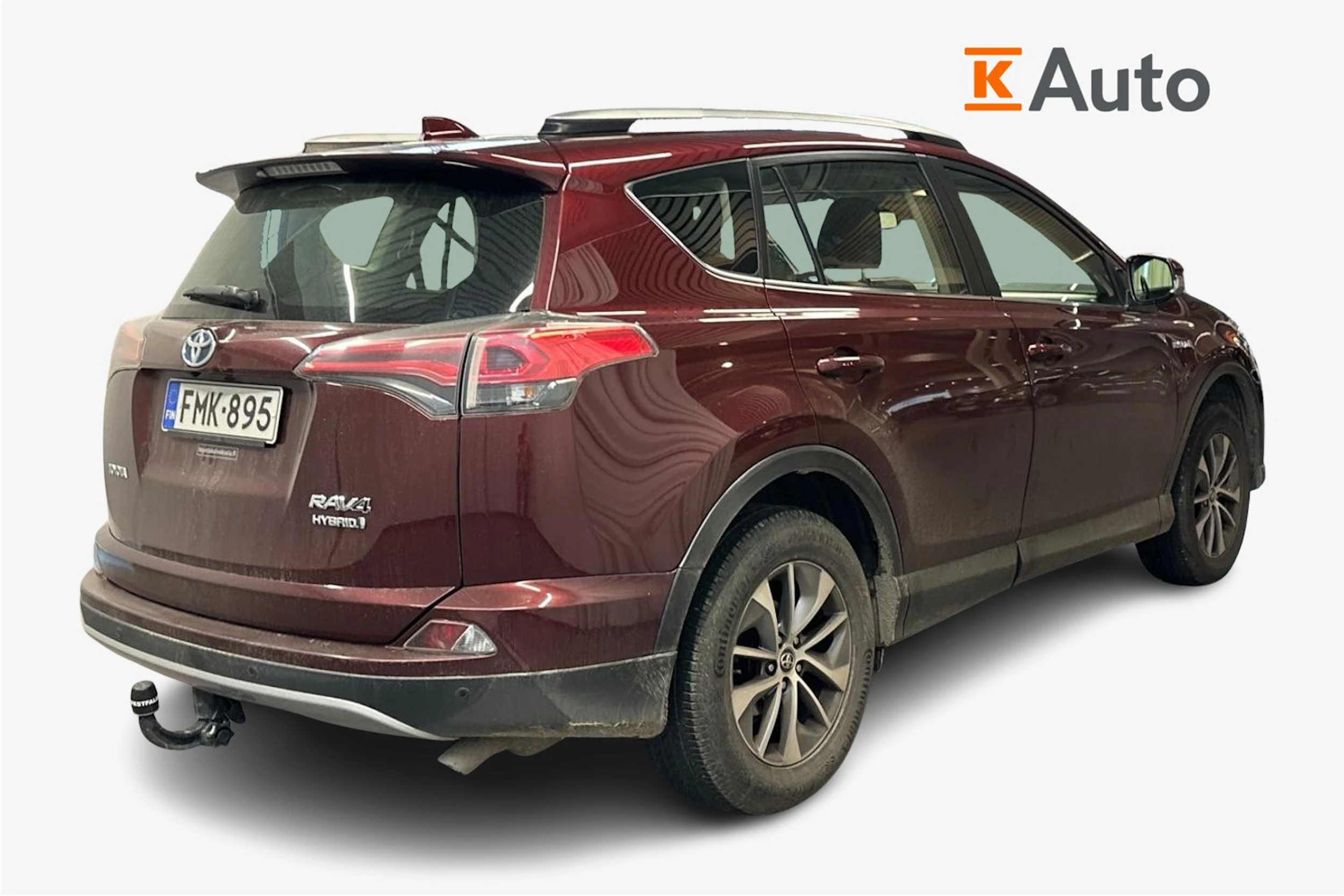 punainen Toyota RAV4 2017 kuva 2.
