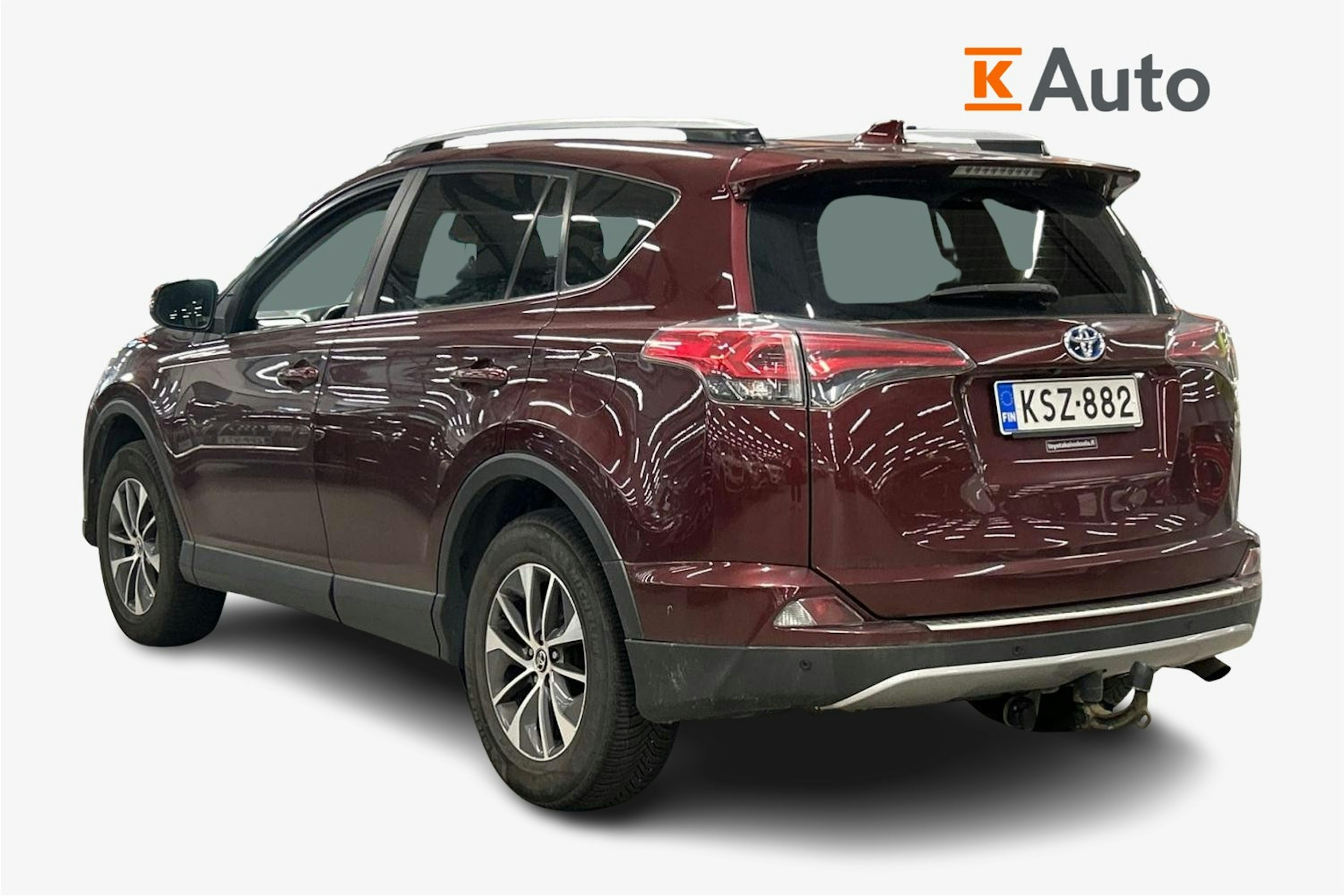 punainen Toyota RAV4 2017 kuva 2.