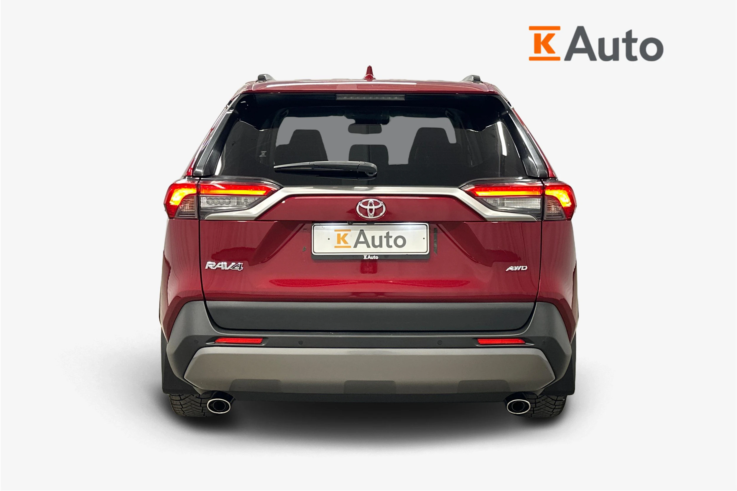 punainen Toyota RAV4 2020 kuva 3.