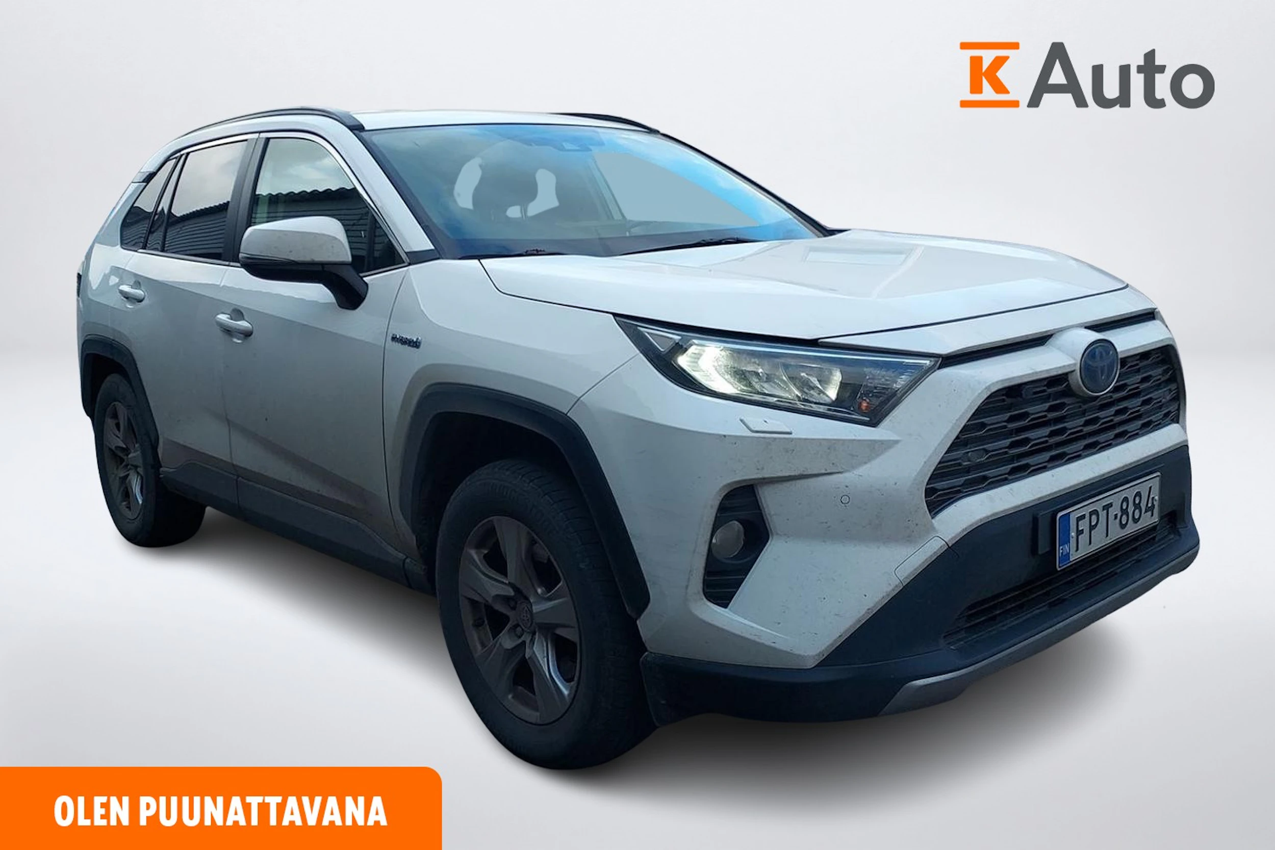 valkoinen Toyota RAV4 2020 kuva 1.