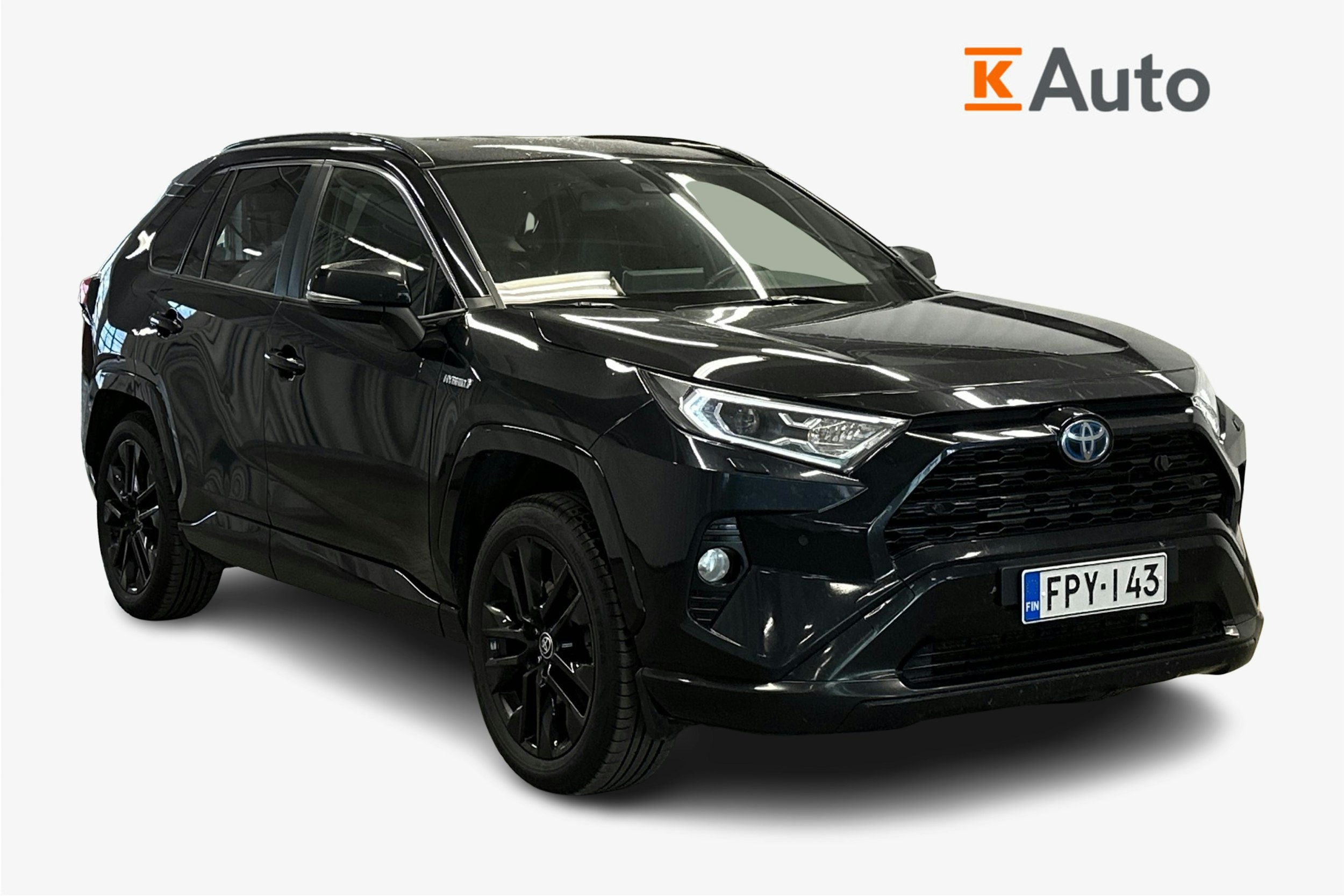 musta Toyota RAV4 2021 kuva 1.