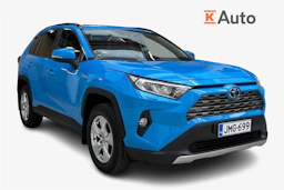 Sininen Toyota RAV4 2021 kuva 1.