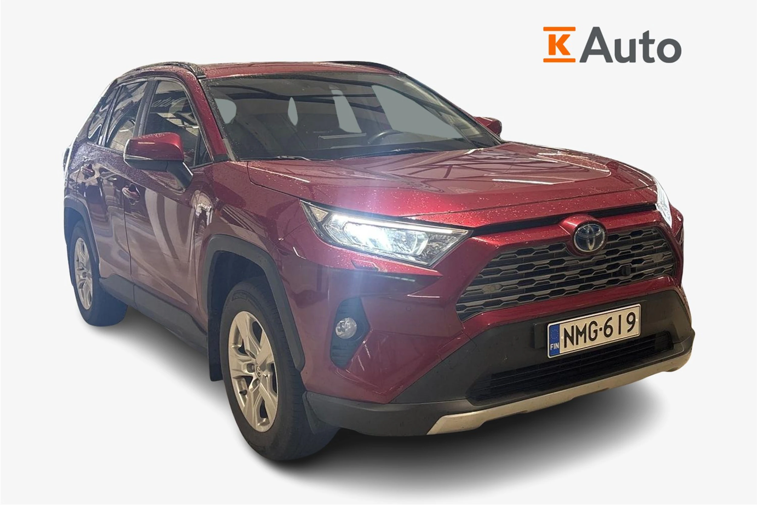 punainen Toyota RAV4 2021 kuva 1.