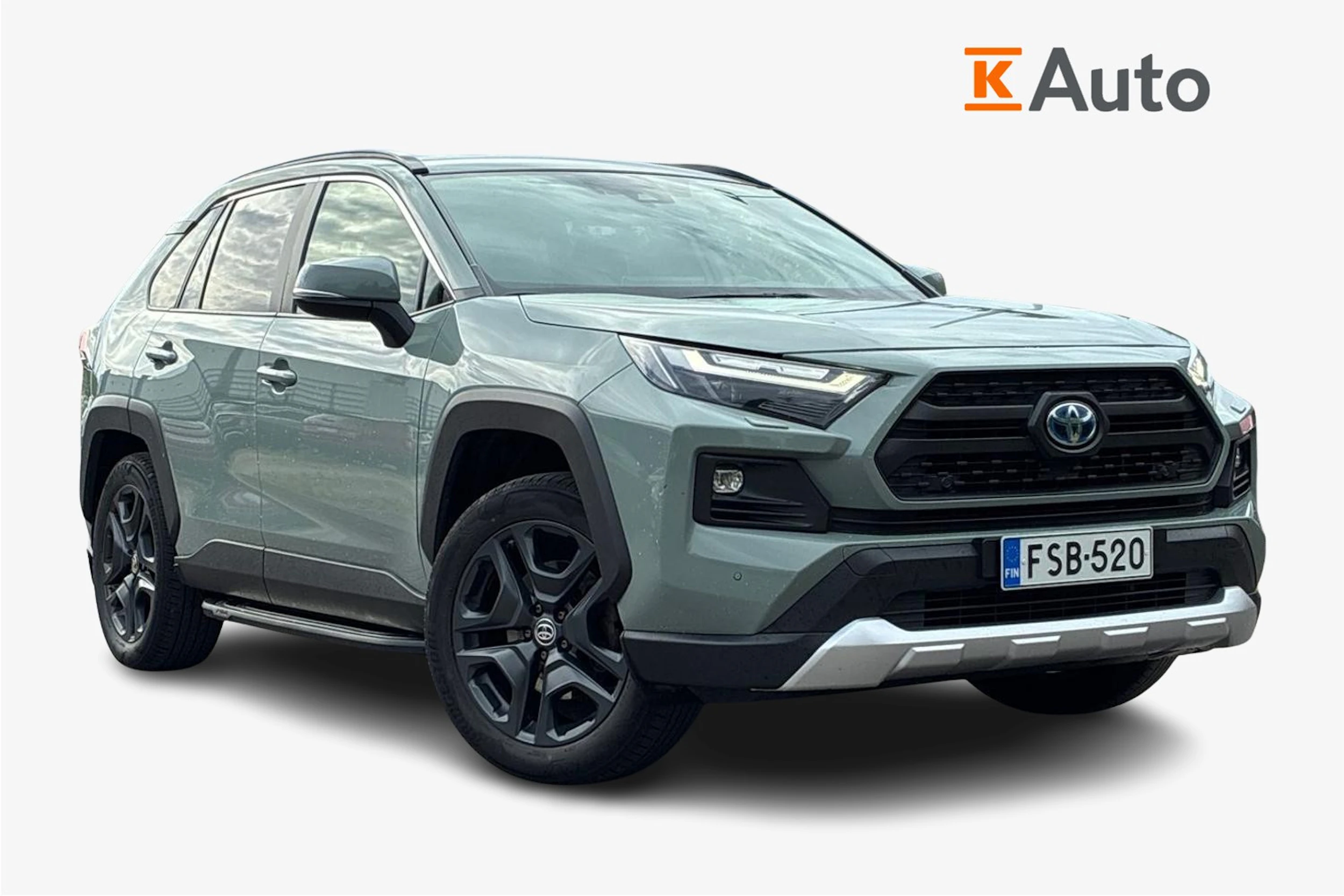 vihreä Toyota RAV4 2022 kuva 1.