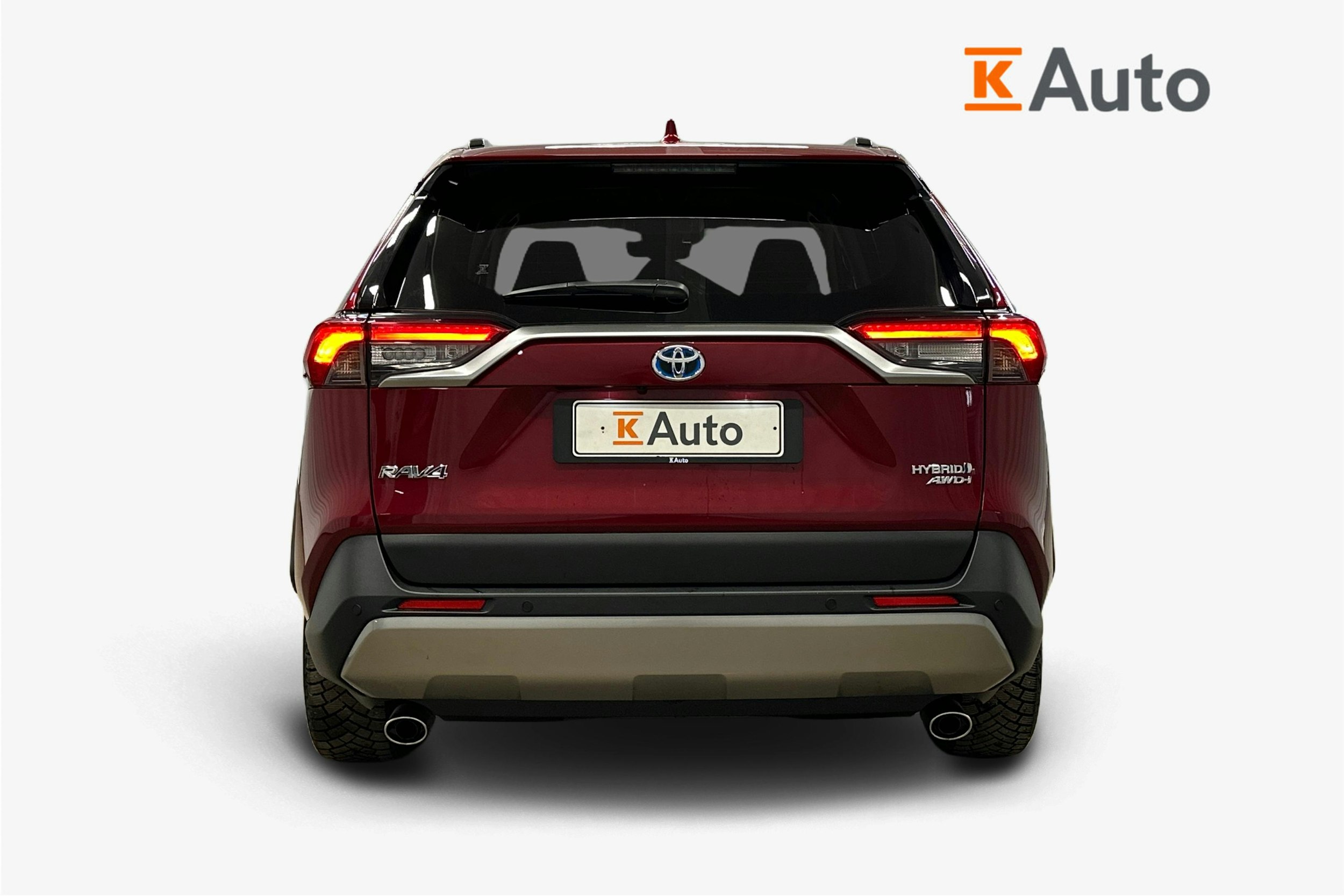punainen Toyota RAV4 2024 kuva 3.