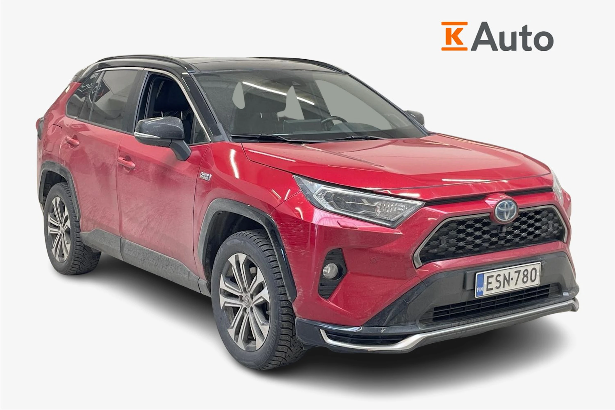 punainen Toyota RAV4 Plug-in 2020 kuva 1.