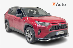 punainen Toyota RAV4 Plug-in 2020 kuva 1.