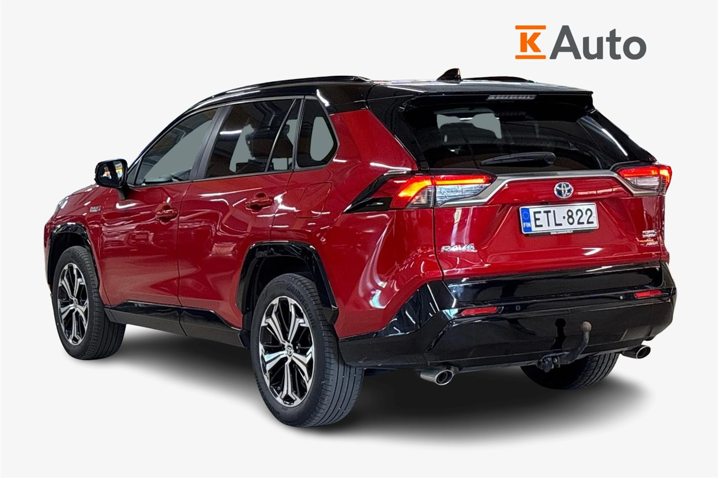 met. punainen Toyota RAV4 Plug-in 2021 kuva 2.
