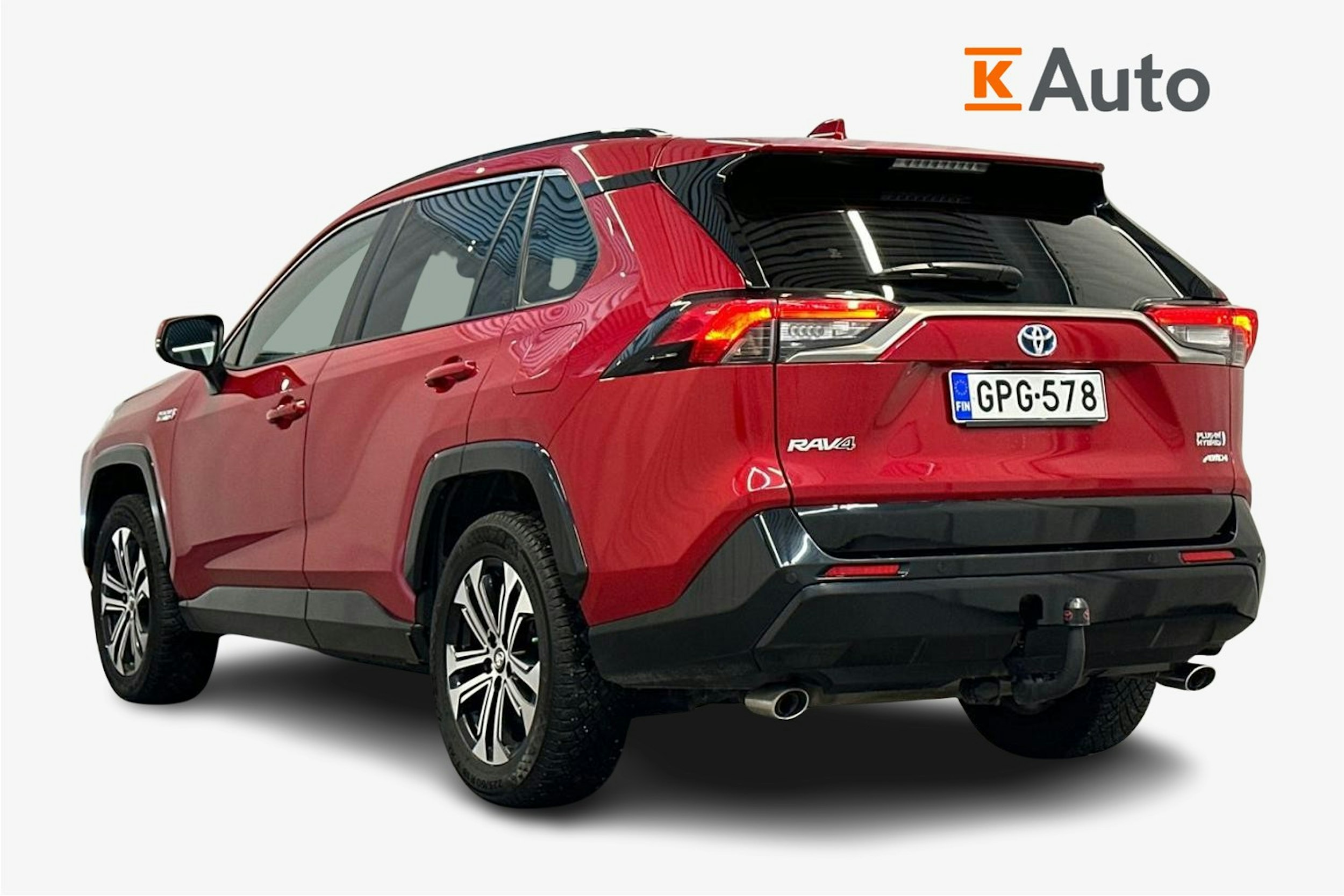 Punainen Toyota RAV4 Plug-in 2022 kuva 2.